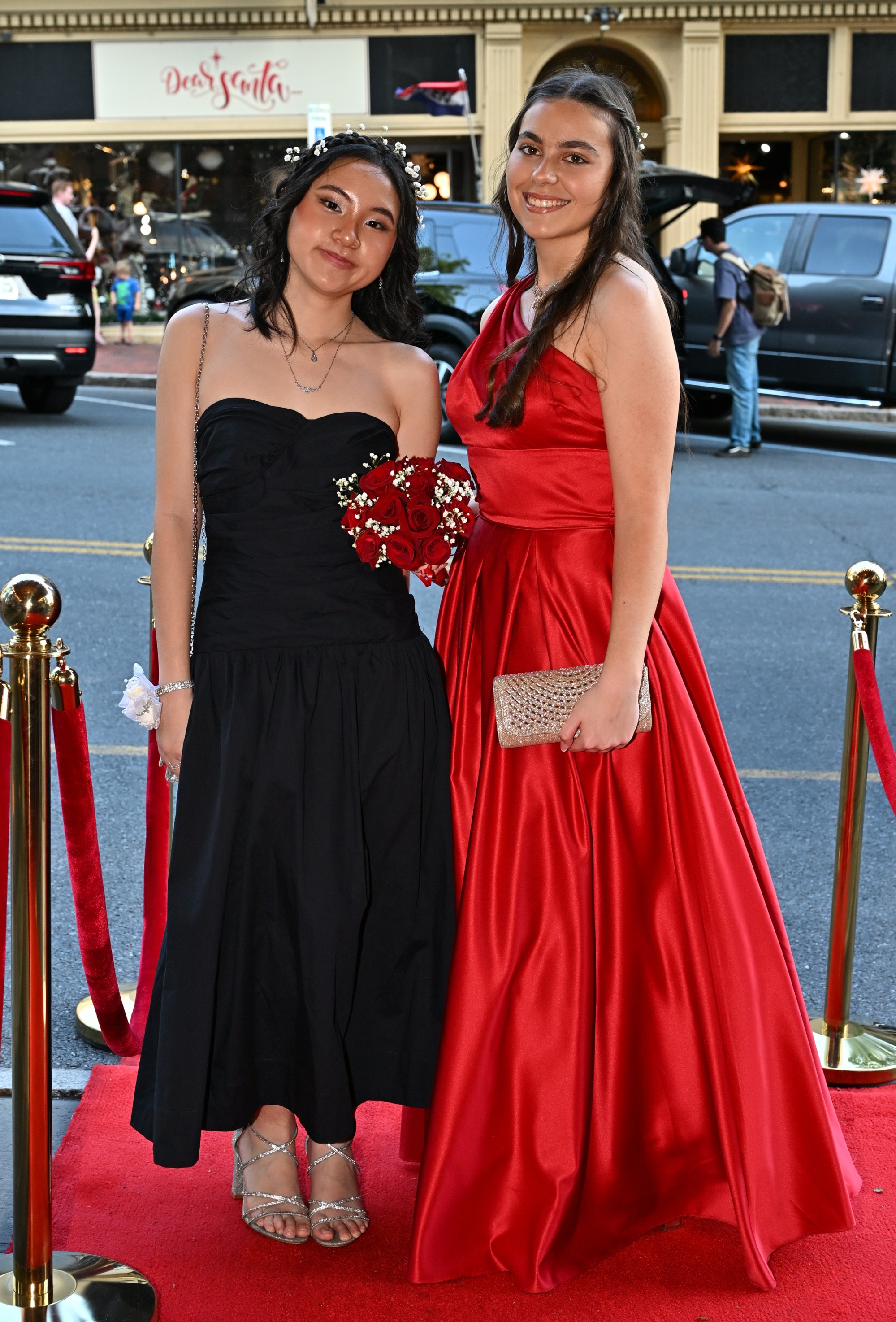Bethlehem Catholic High School held its prom Saturday, May 16, 2026, at Hotel Bethlehem. Students and their guests arrive to the big night. (April Gamiz/The Morning Call)