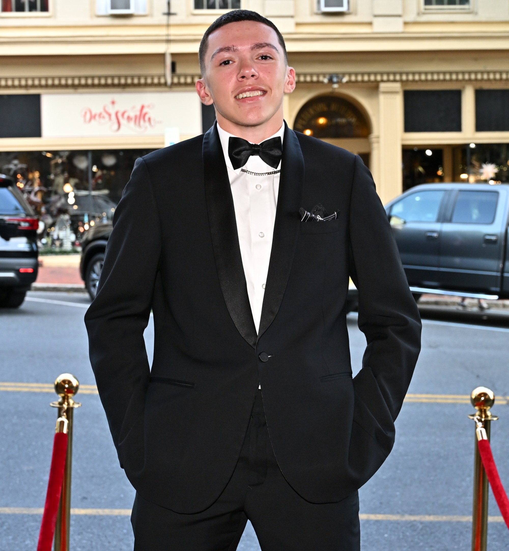 Bethlehem Catholic High School held its prom Saturday, May 16, 2026, at Hotel Bethlehem. Students and their guests arrive to the big night. (April Gamiz/The Morning Call)