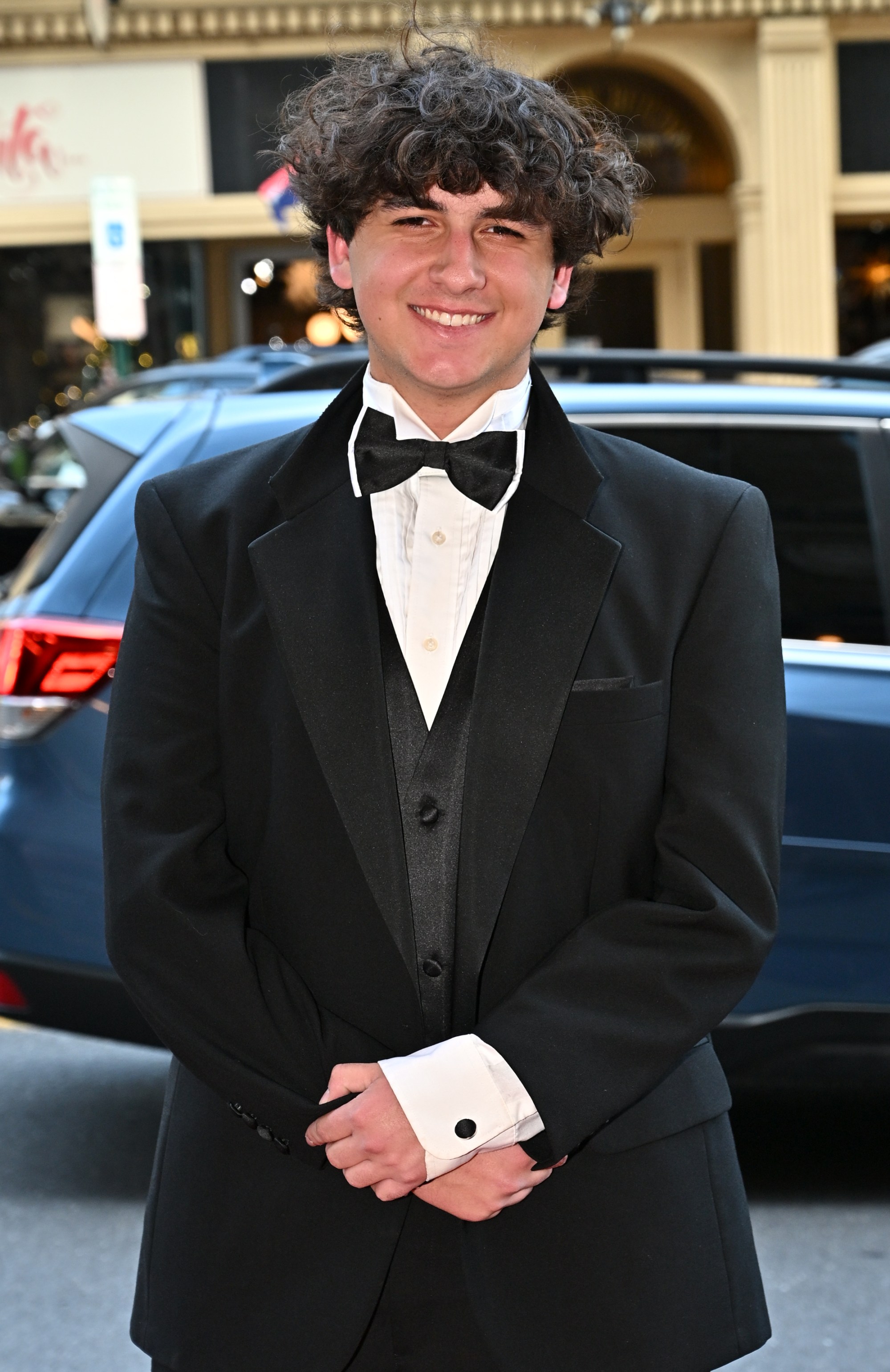 Bethlehem Catholic High School held its prom Saturday, May 16, 2026, at Hotel Bethlehem. Students and their guests arrive to the big night. (April Gamiz/The Morning Call)