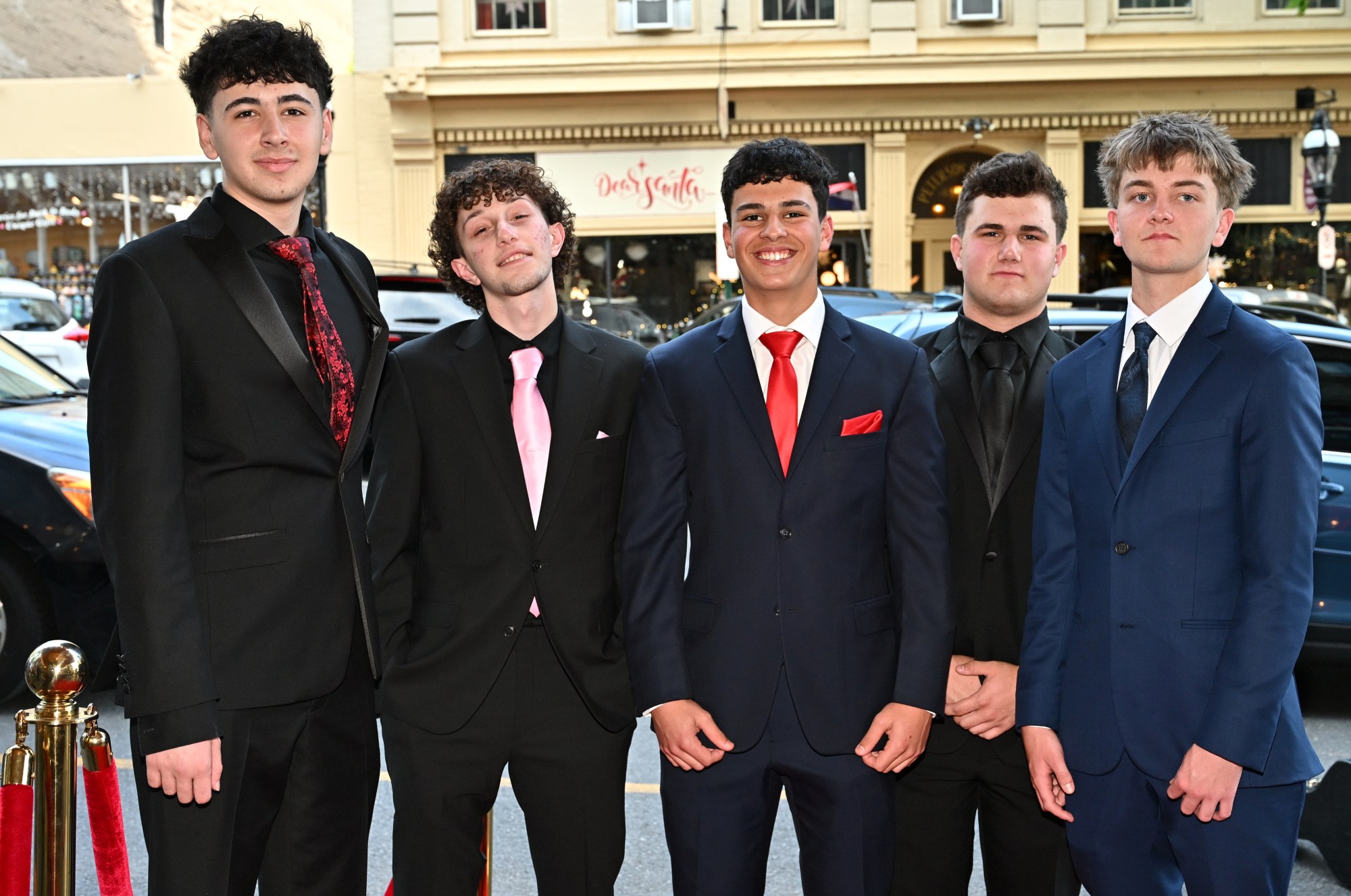 Bethlehem Catholic High School held its prom Saturday, May 16, 2026, at Hotel Bethlehem. Students and their guests arrive to the big night. (April Gamiz/The Morning Call)