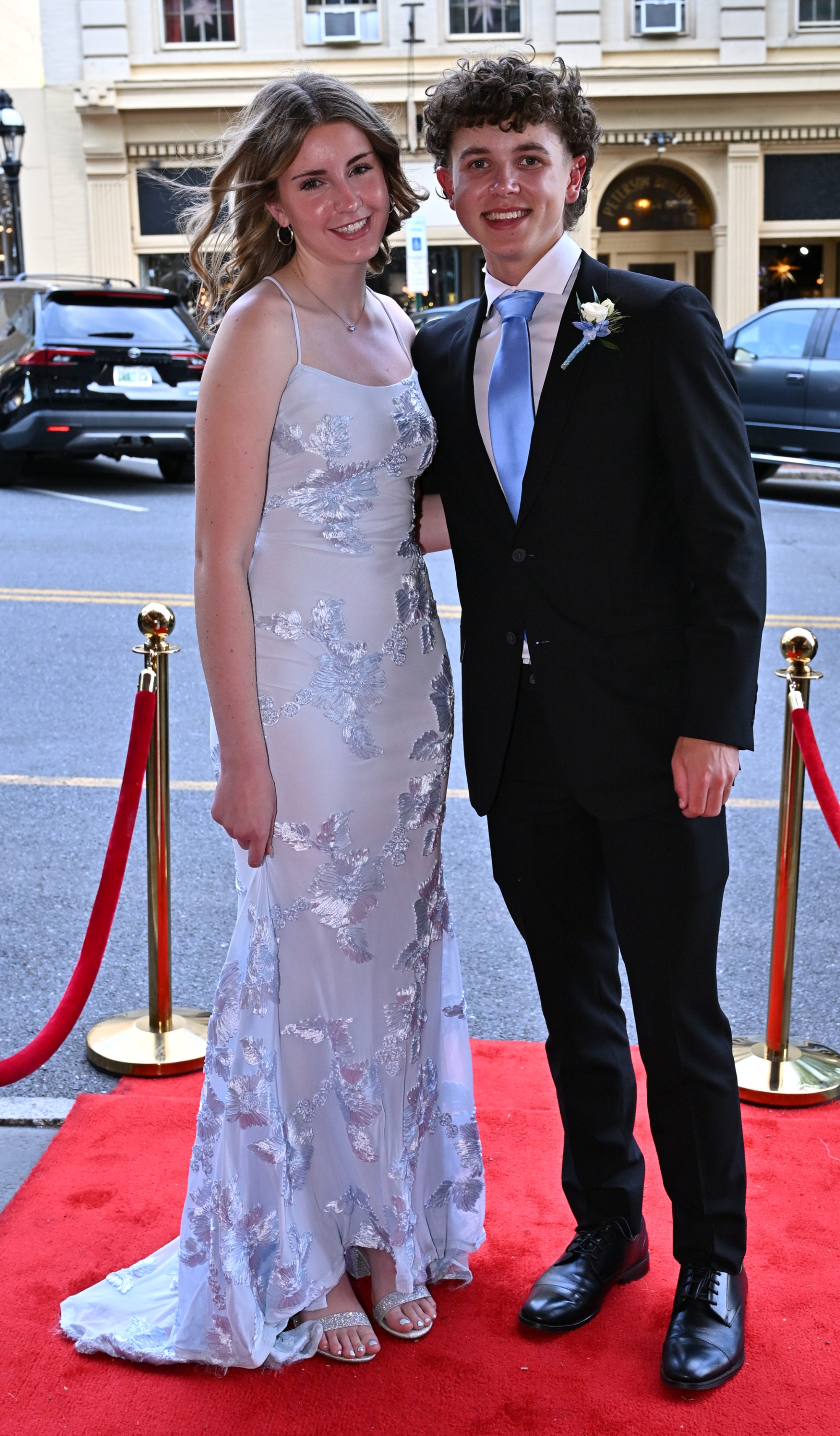 Bethlehem Catholic High School held its prom Saturday, May 16, 2026, at Hotel Bethlehem. Students and their guests arrive to the big night. (April Gamiz/The Morning Call)