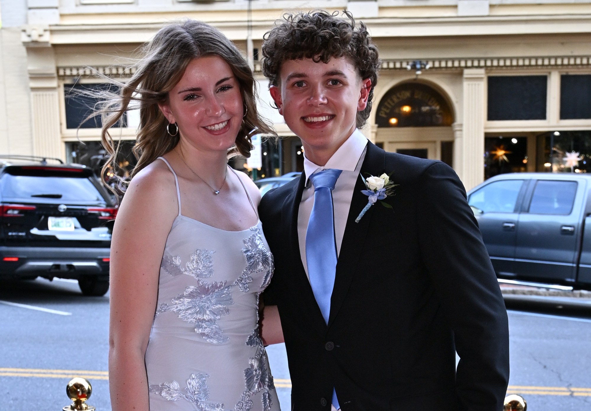 Bethlehem Catholic High School held its prom Saturday, May 16, 2026, at Hotel Bethlehem. Students and their guests arrive to the big night. (April Gamiz/The Morning Call)