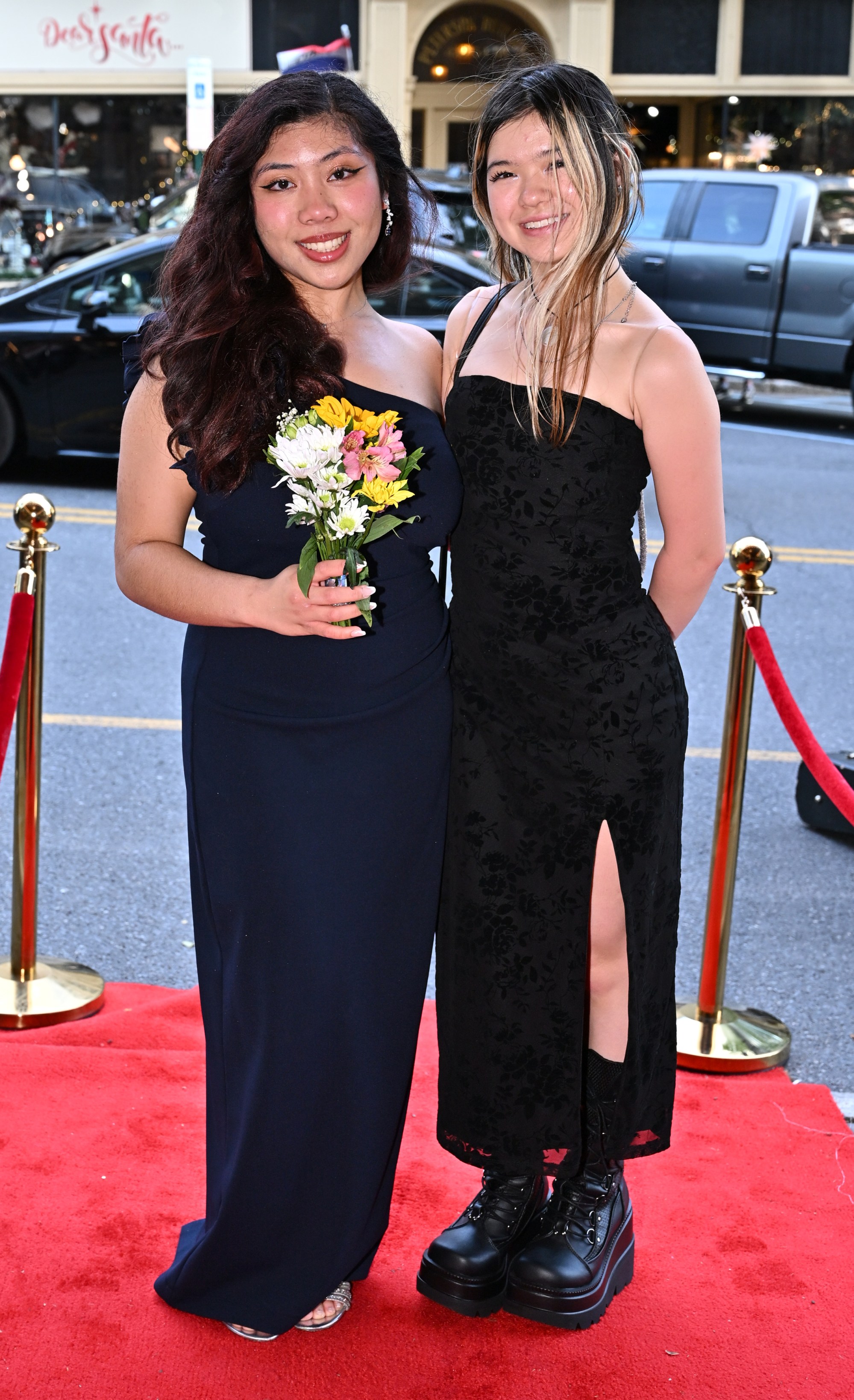 Bethlehem Catholic High School held its prom Saturday, May 16, 2026, at Hotel Bethlehem. Students and their guests arrive to the big night. (April Gamiz/The Morning Call)
