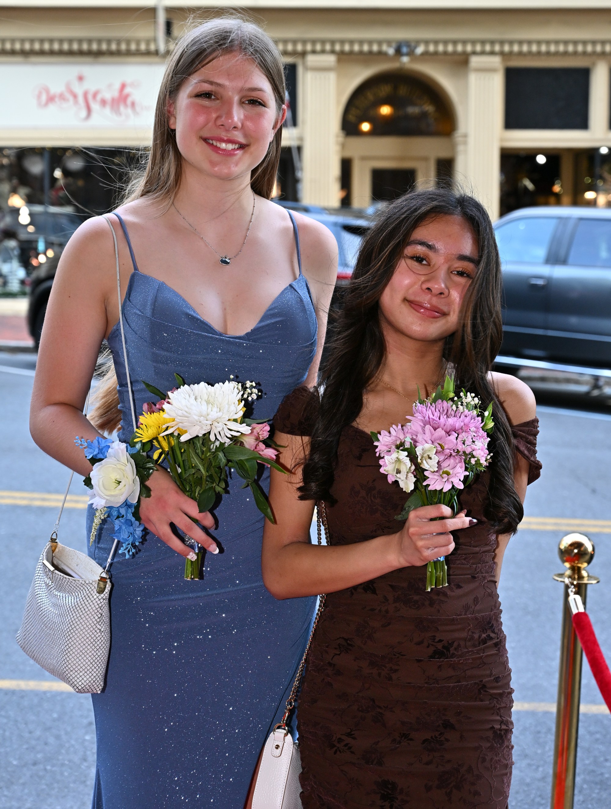 Bethlehem Catholic High School held its prom Saturday, May 16, 2026, at Hotel Bethlehem. Students and their guests arrive to the big night. (April Gamiz/The Morning Call)