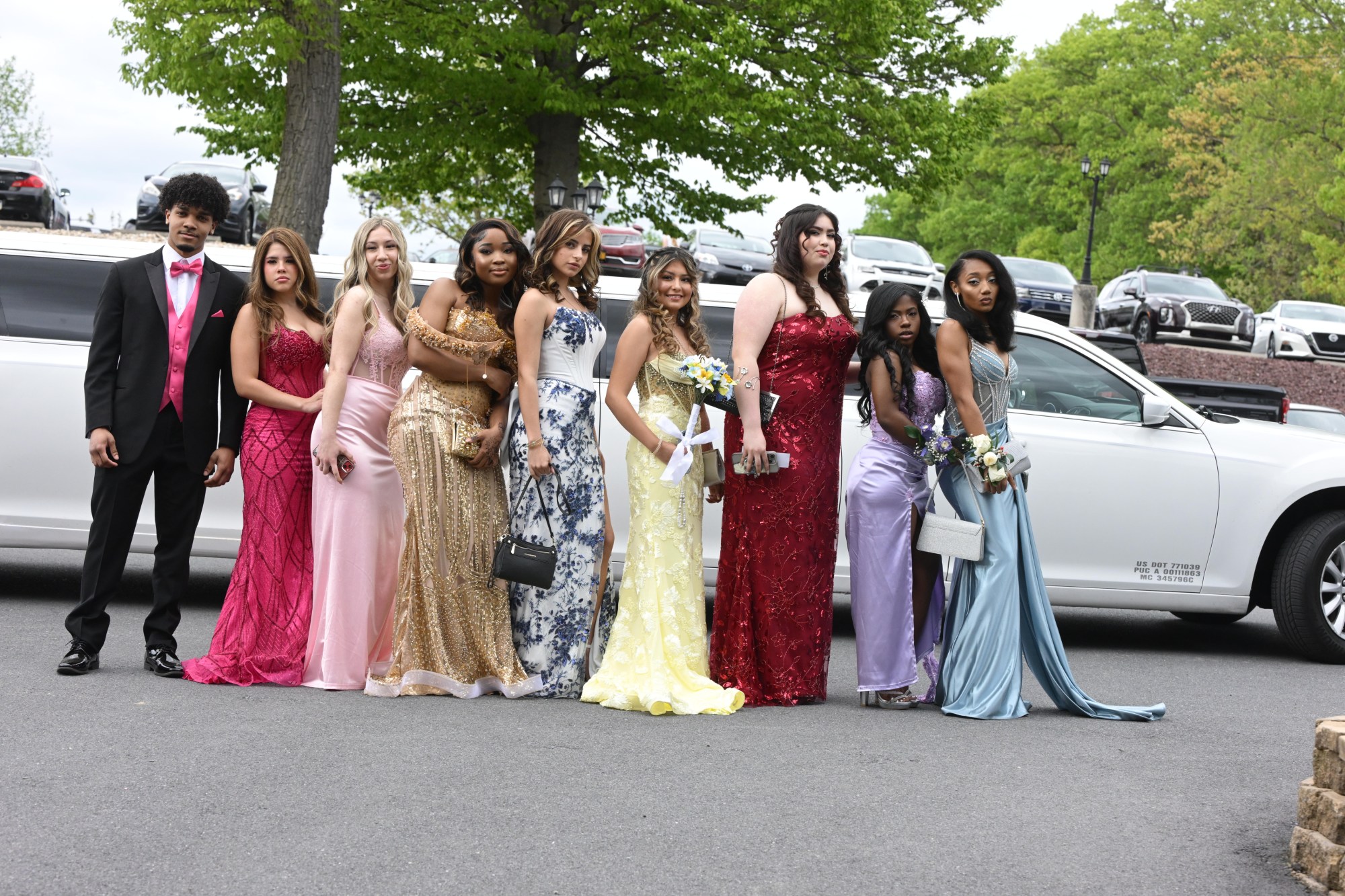 Catasauqua High School held its prom Friday, May 15, 2026, at Woodstone Country Club in Danielsville. Students and their guests arrive to the big night. (Monica Cabrera/The Morning Call)