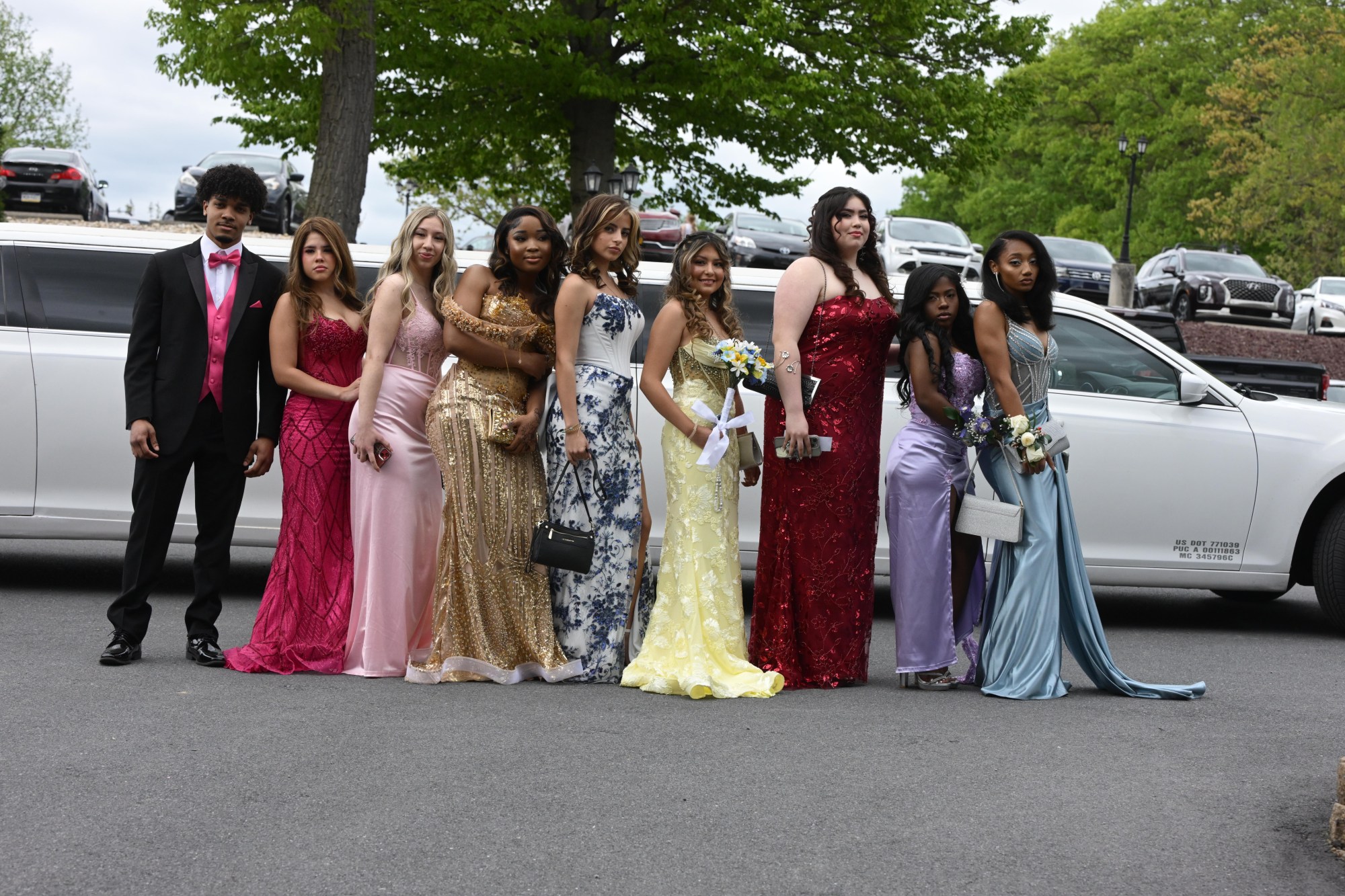 Catasauqua High School held its prom Friday, May 15, 2026, at Woodstone Country Club in Danielsville. Students and their guests arrive to the big night. (Monica Cabrera/The Morning Call)