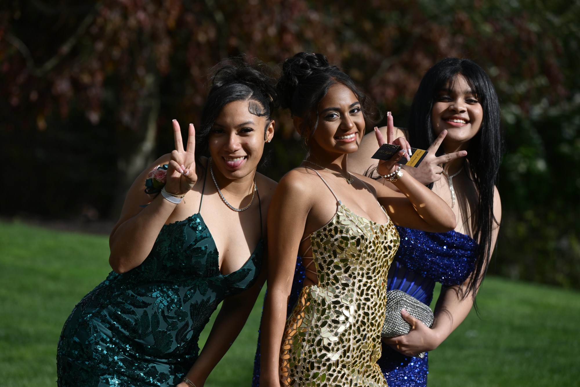 Catasauqua High School held its prom Friday, May 15, 2026, at Woodstone Country Club in Danielsville. Students and their guests arrive to the big night. (Monica Cabrera/The Morning Call)