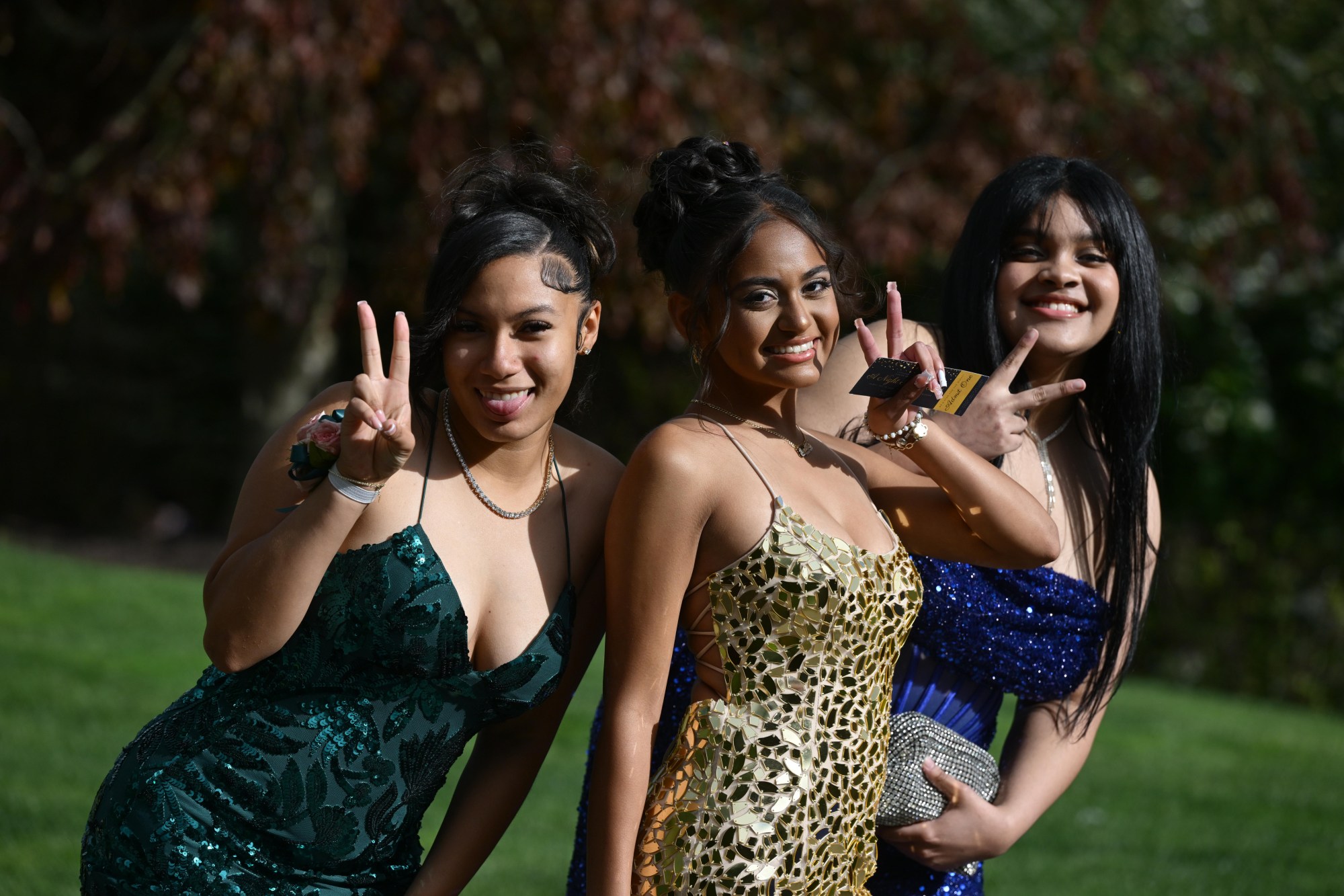 Catasauqua High School held its prom Friday, May 15, 2026, at Woodstone Country Club in Danielsville. Students and their guests arrive to the big night. (Monica Cabrera/The Morning Call)