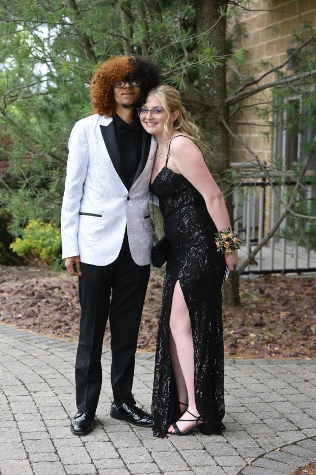 Catasauqua High School held its prom Friday, May 15, 2026, at Woodstone Country Club in Danielsville. Students and their guests arrive to the big night. (Monica Cabrera/The Morning Call)