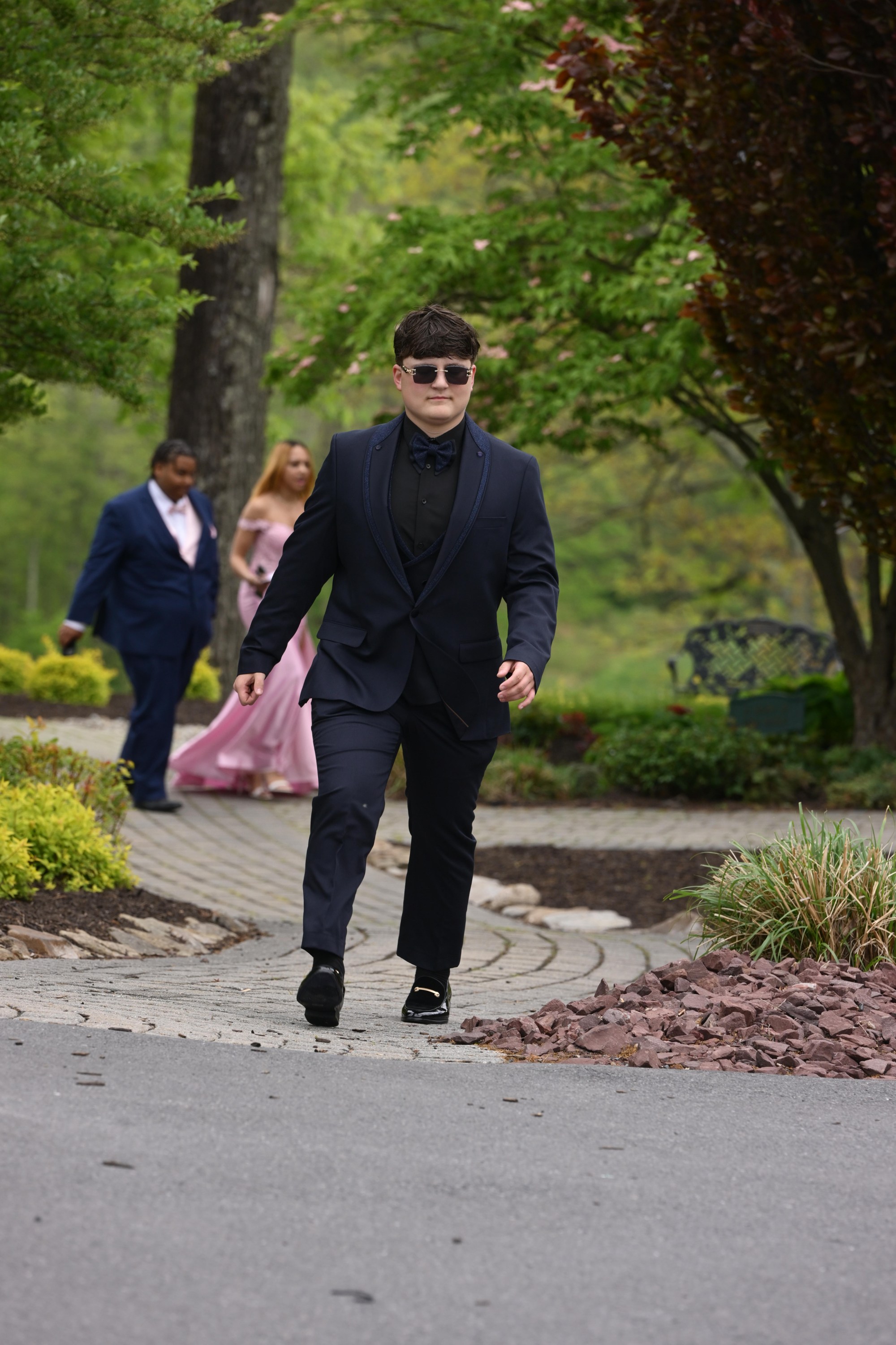 Catasauqua High School held its prom Friday, May 15, 2026, at Woodstone Country Club in Danielsville. Students and their guests arrive to the big night. (Monica Cabrera/The Morning Call)