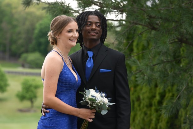 Catasauqua High School held its prom Friday, May 15, 2026, at Woodstone Country Club in Danielsville. Students and their guests arrive to the big night. (Monica Cabrera/The Morning Call)