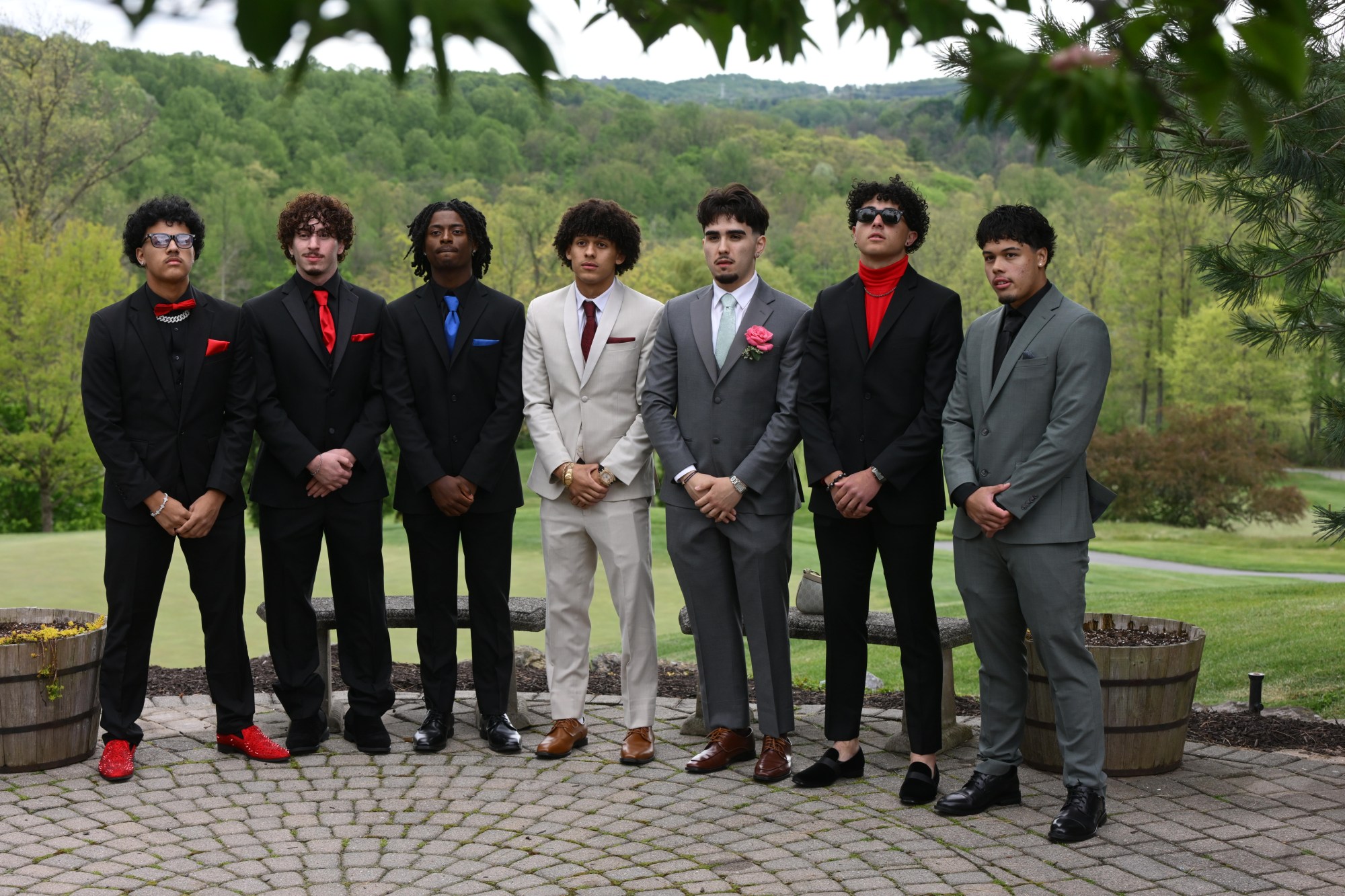 Catasauqua High School held its prom Friday, May 15, 2026, at Woodstone Country Club in Danielsville. Students and their guests arrive to the big night. (Monica Cabrera/The Morning Call)