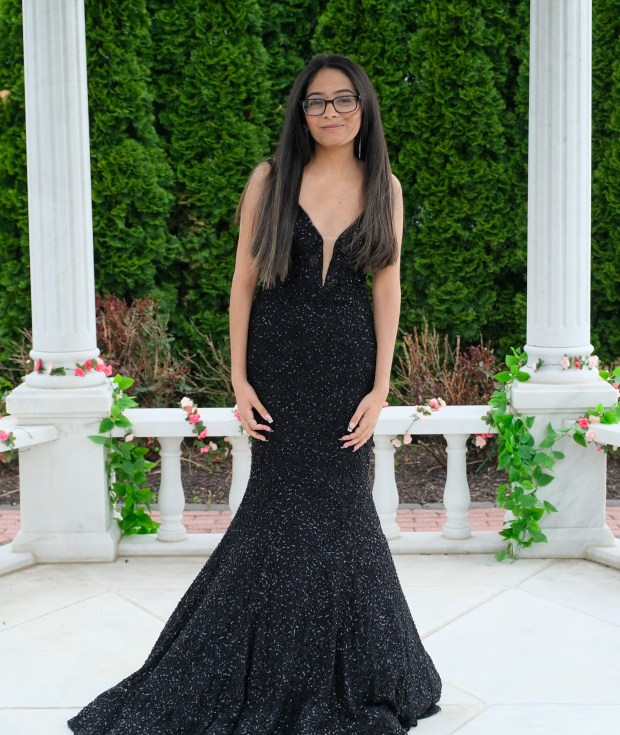 Dieruff High School held its prom Friday, May 15, 2026, at the Centennial Catering and Conference Center in Upper Saucon Township. Students and their guests arrive to the big night. (Sharon Merkel/Special to The Morning Call)
