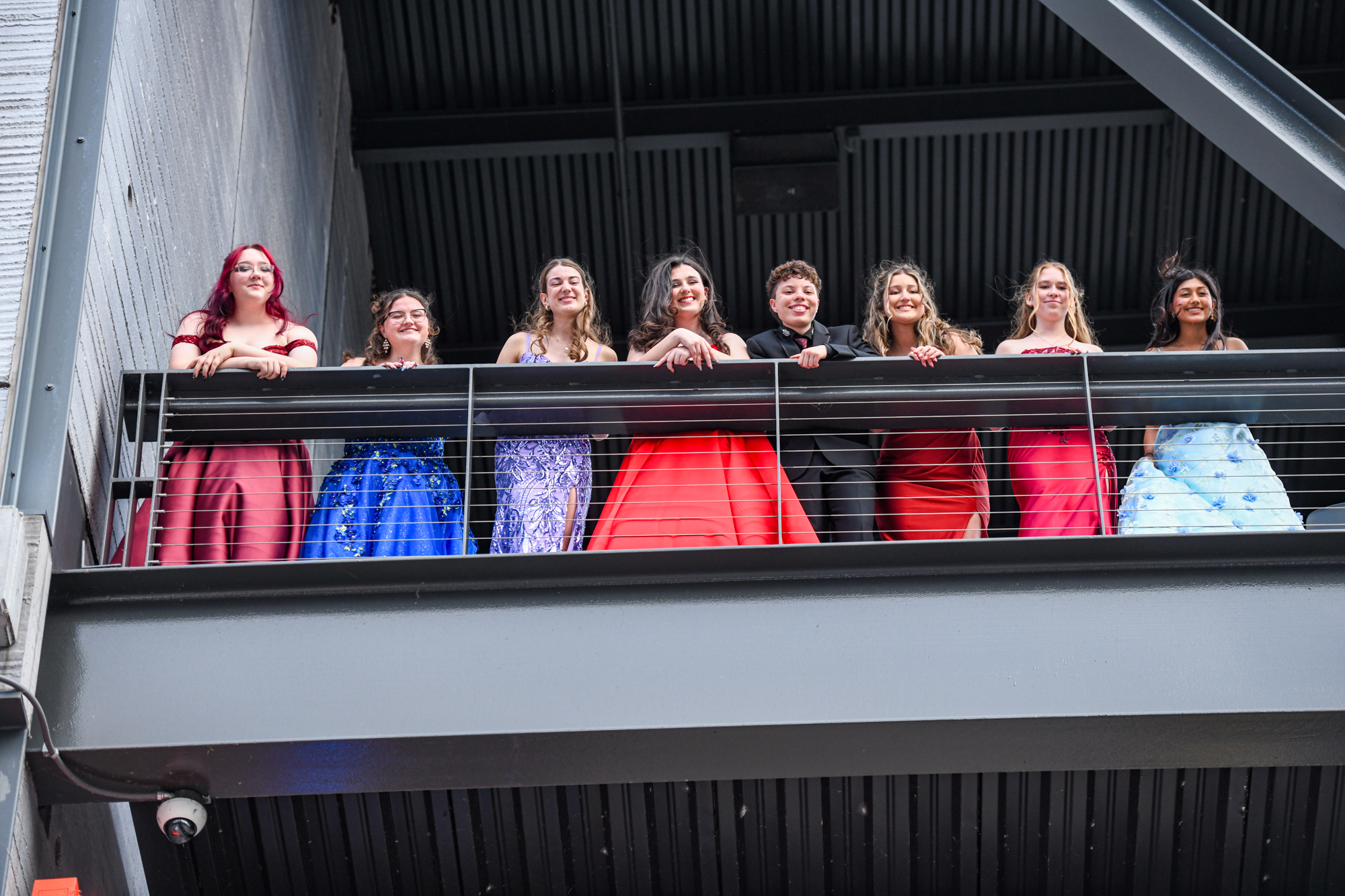 Easton Area High School held its prom Saturday, May 16, at SteelStacks in Bethlehem. Students and their guests arrive to the big night. (Riley Gallagher/Christmas City Studio)