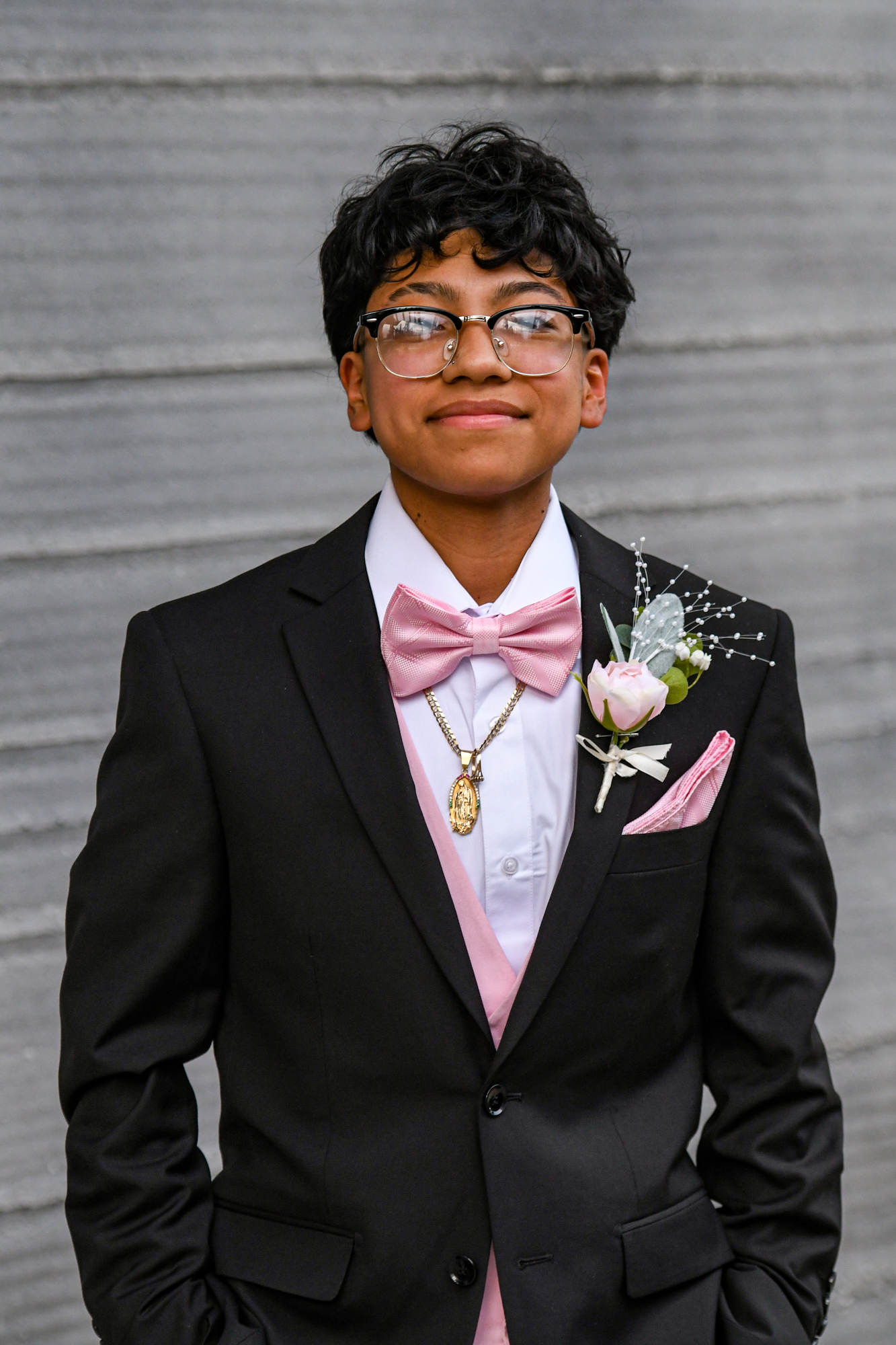 Easton Area High School held its prom Saturday, May 16, at SteelStacks in Bethlehem. Students and their guests arrive to the big night. (Riley Gallagher/Christmas City Studio)
