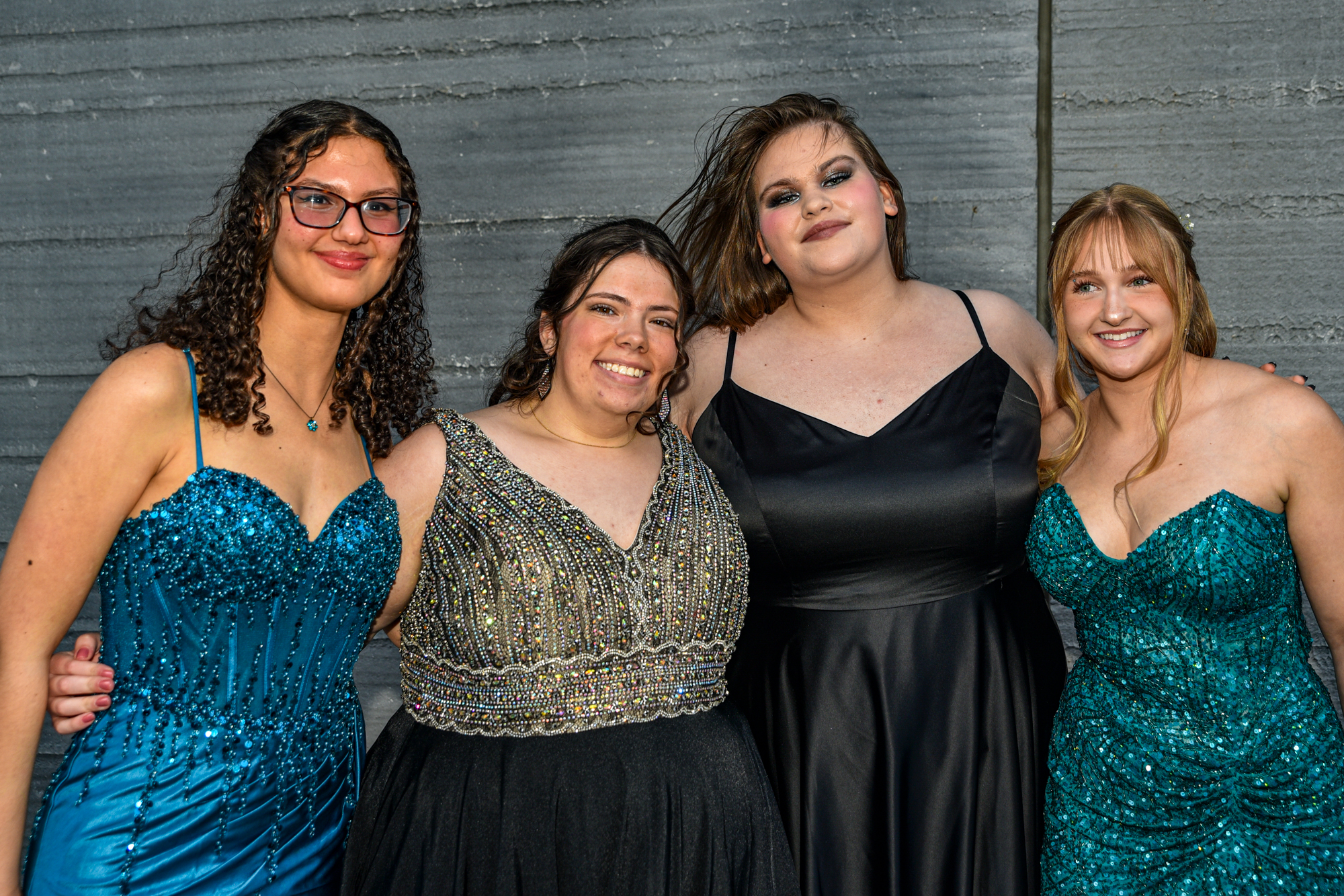 Easton Area High School held its prom Saturday, May 16, at SteelStacks in Bethlehem. Students and their guests arrive to the big night. (Riley Gallagher/Christmas City Studio)