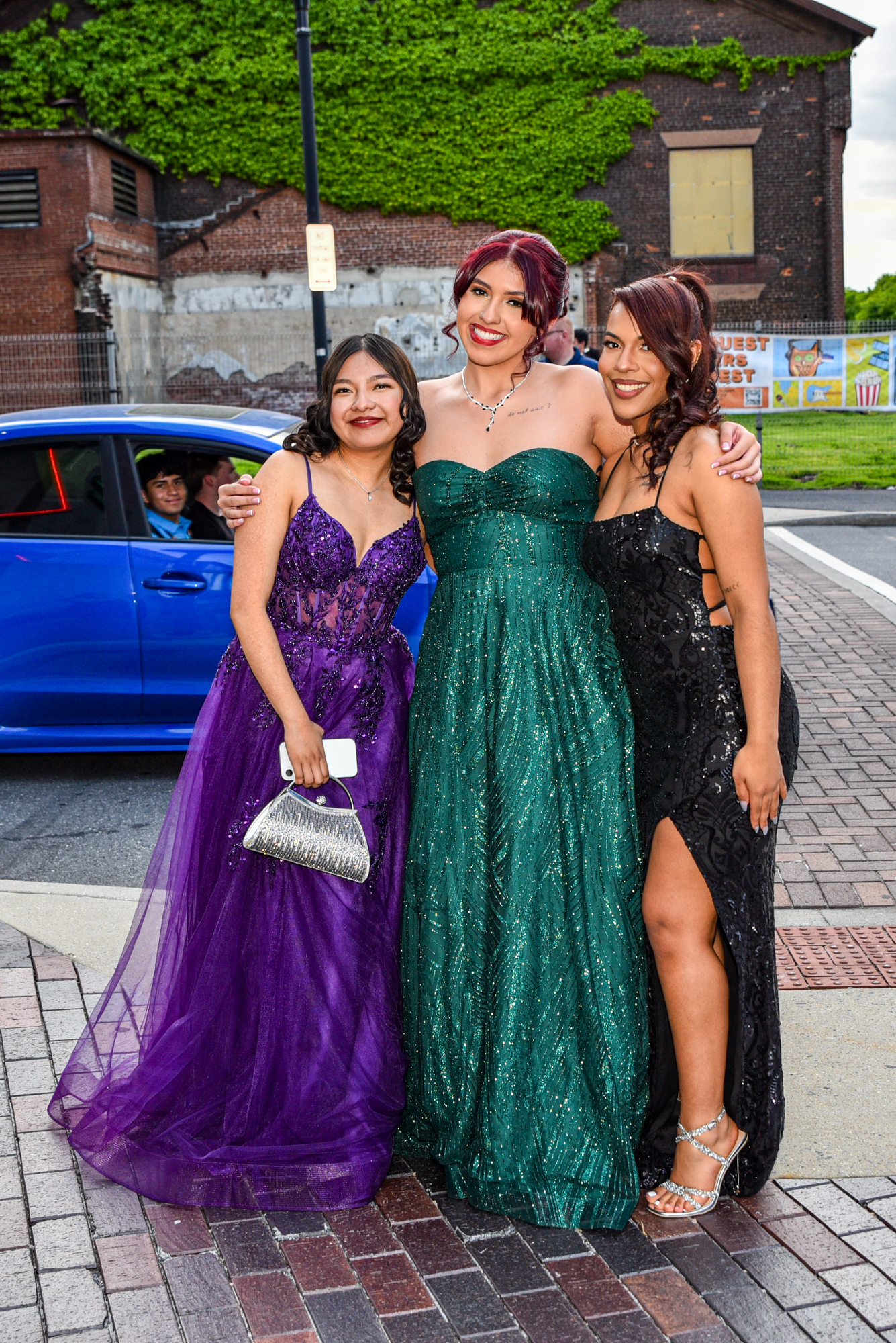 Easton Area High School held its prom Saturday, May 16, at SteelStacks in Bethlehem. Students and their guests arrive to the big night. (Riley Gallagher/Christmas City Studio)