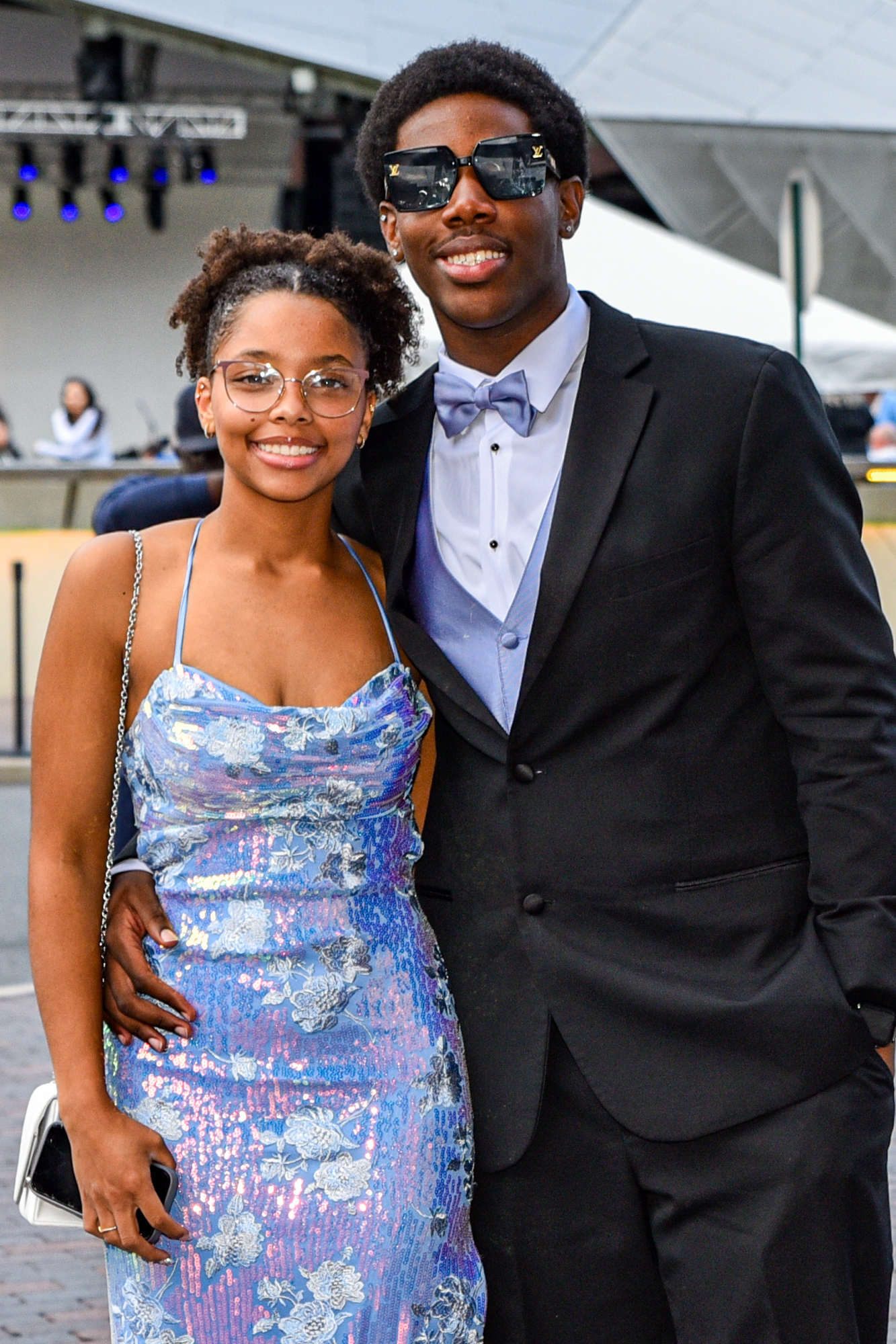Easton Area High School held its prom Saturday, May 16, at SteelStacks in Bethlehem. Students and their guests arrive to the big night. (Riley Gallagher/Christmas City Studio)