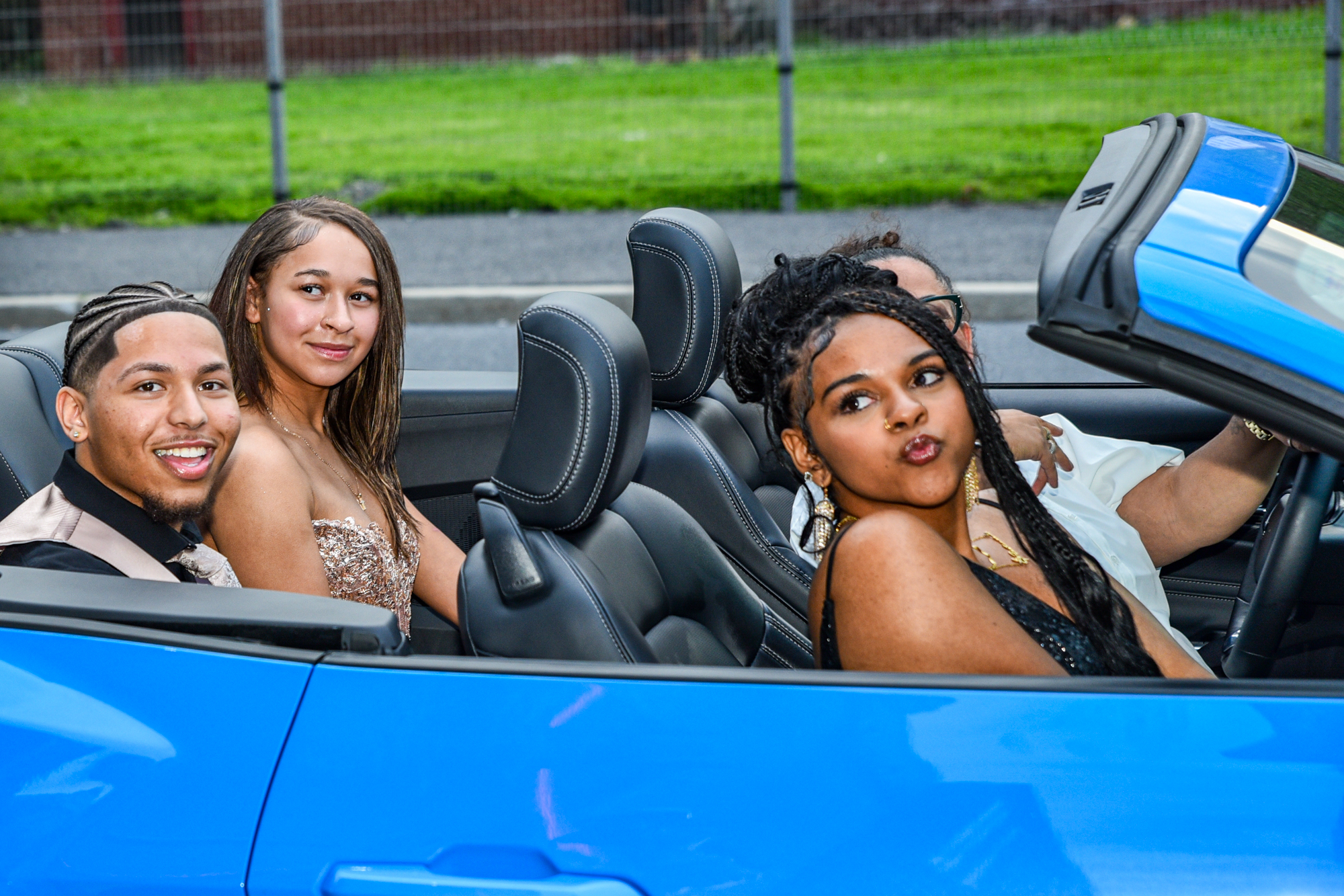 Easton Area High School held its prom Saturday, May 16, at SteelStacks in Bethlehem. Students and their guests arrive to the big night. (Riley Gallagher/Christmas City Studio)