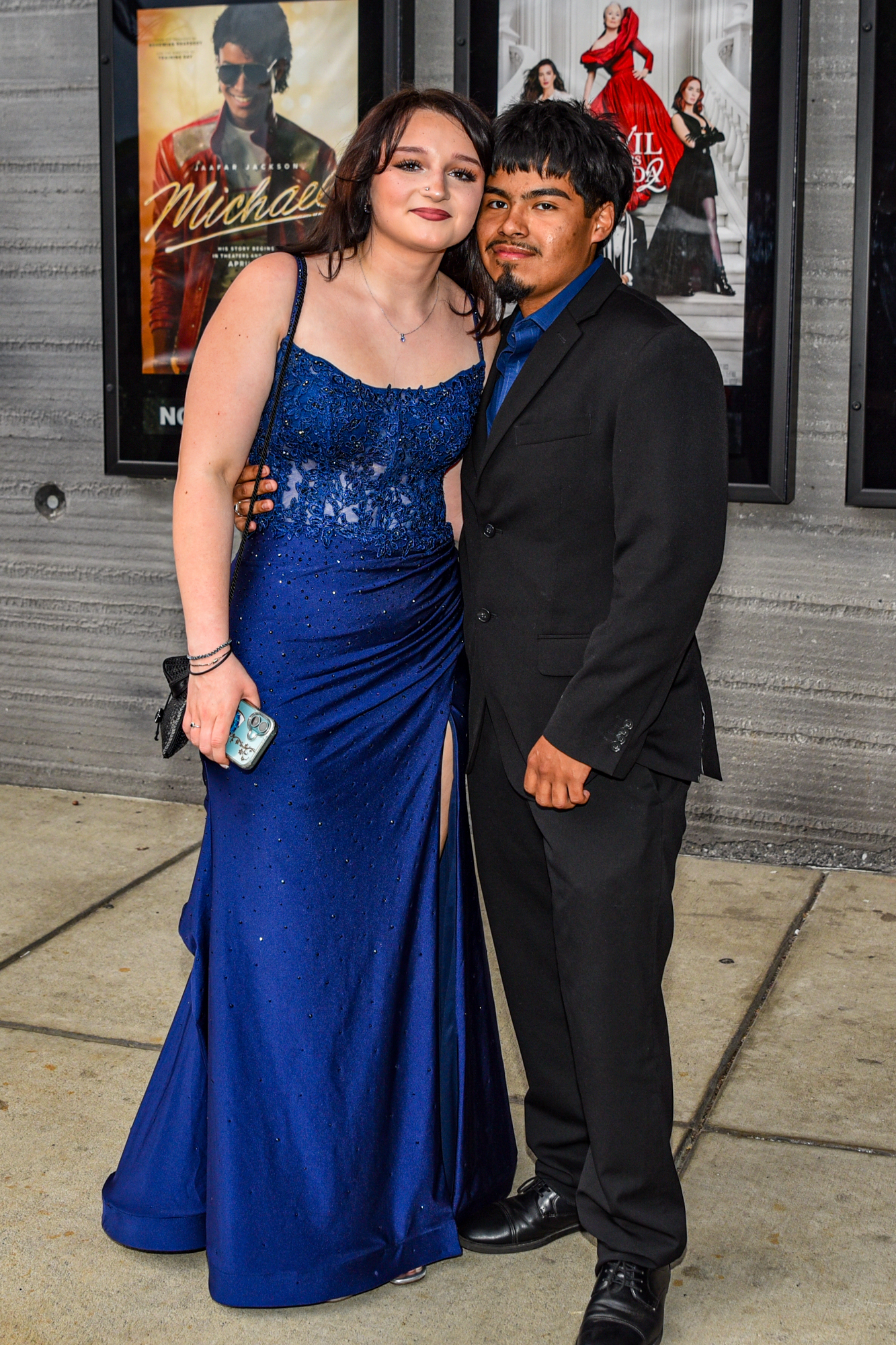 Easton Area High School held its prom Saturday, May 16, at SteelStacks in Bethlehem. Students and their guests arrive to the big night. (Riley Gallagher/Christmas City Studio)