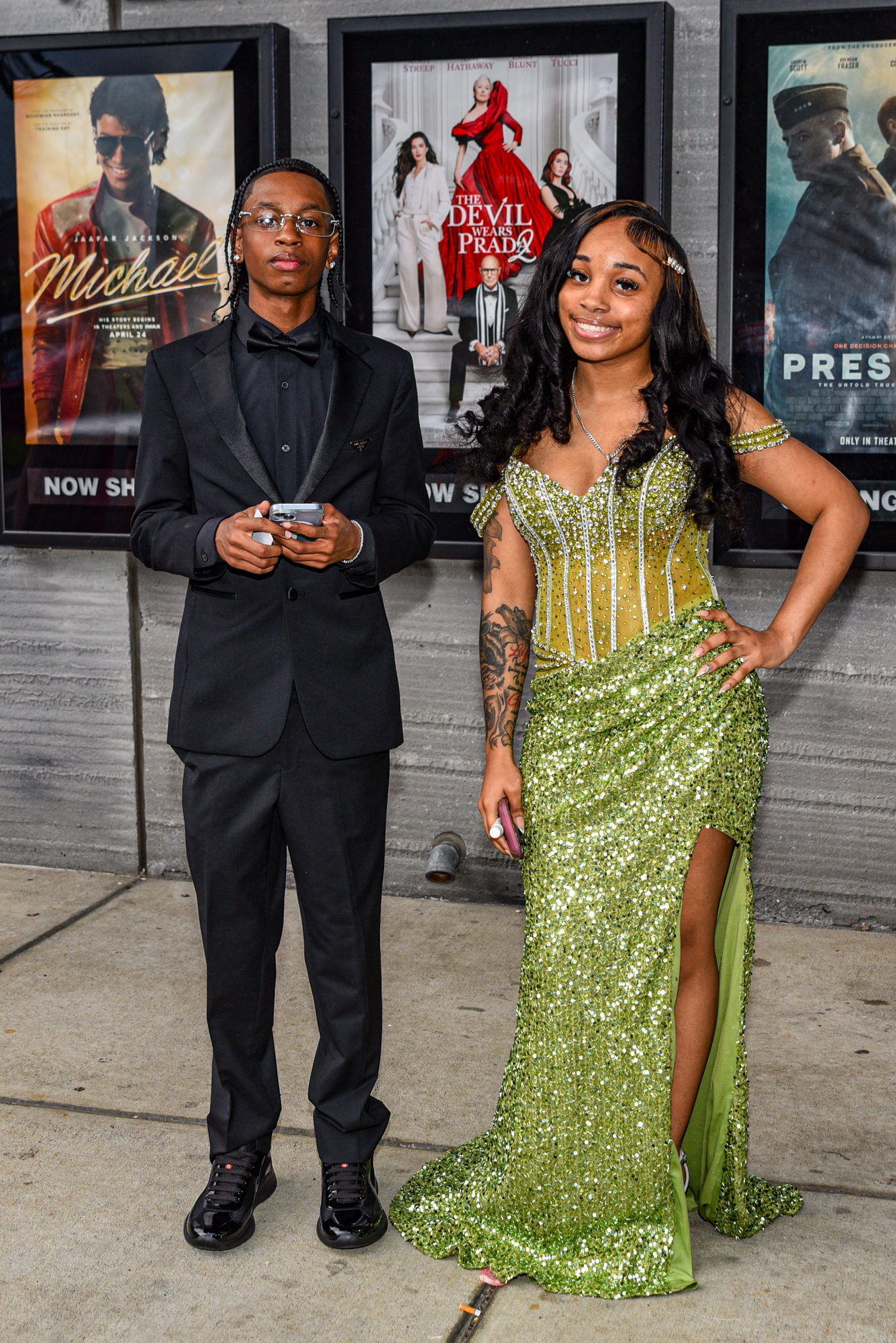 Easton Area High School held its prom Saturday, May 16, at SteelStacks in Bethlehem. Students and their guests arrive to the big night. (Riley Gallagher/Christmas City Studio)