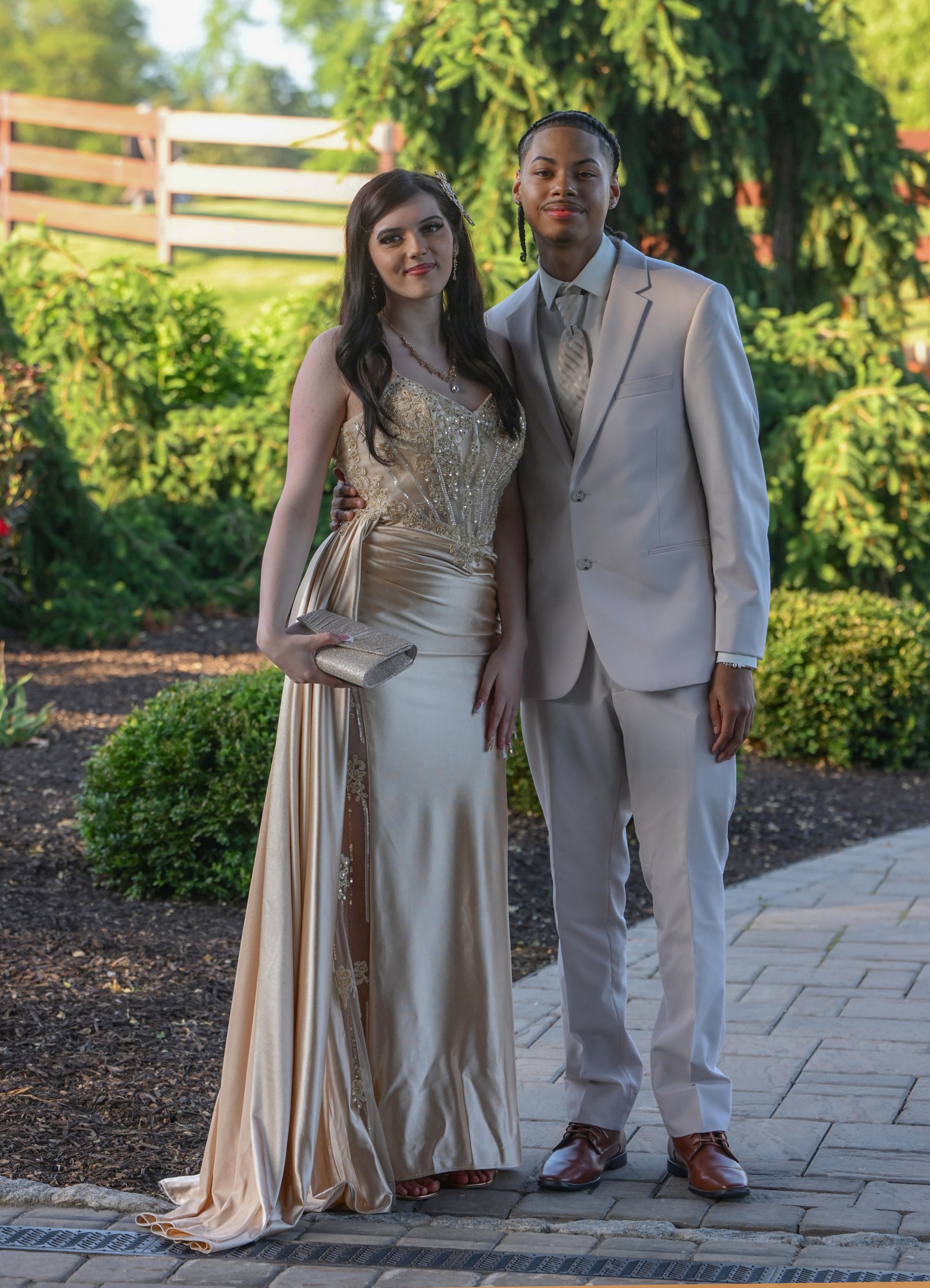 Executive Education Academy Charter School held its 2026 prom Friday, May 29, at The Club at Twin Lakes in North Whitehall Township. Students and their guests arrive to the big night. (Monica Cabrera/The Morning Call)