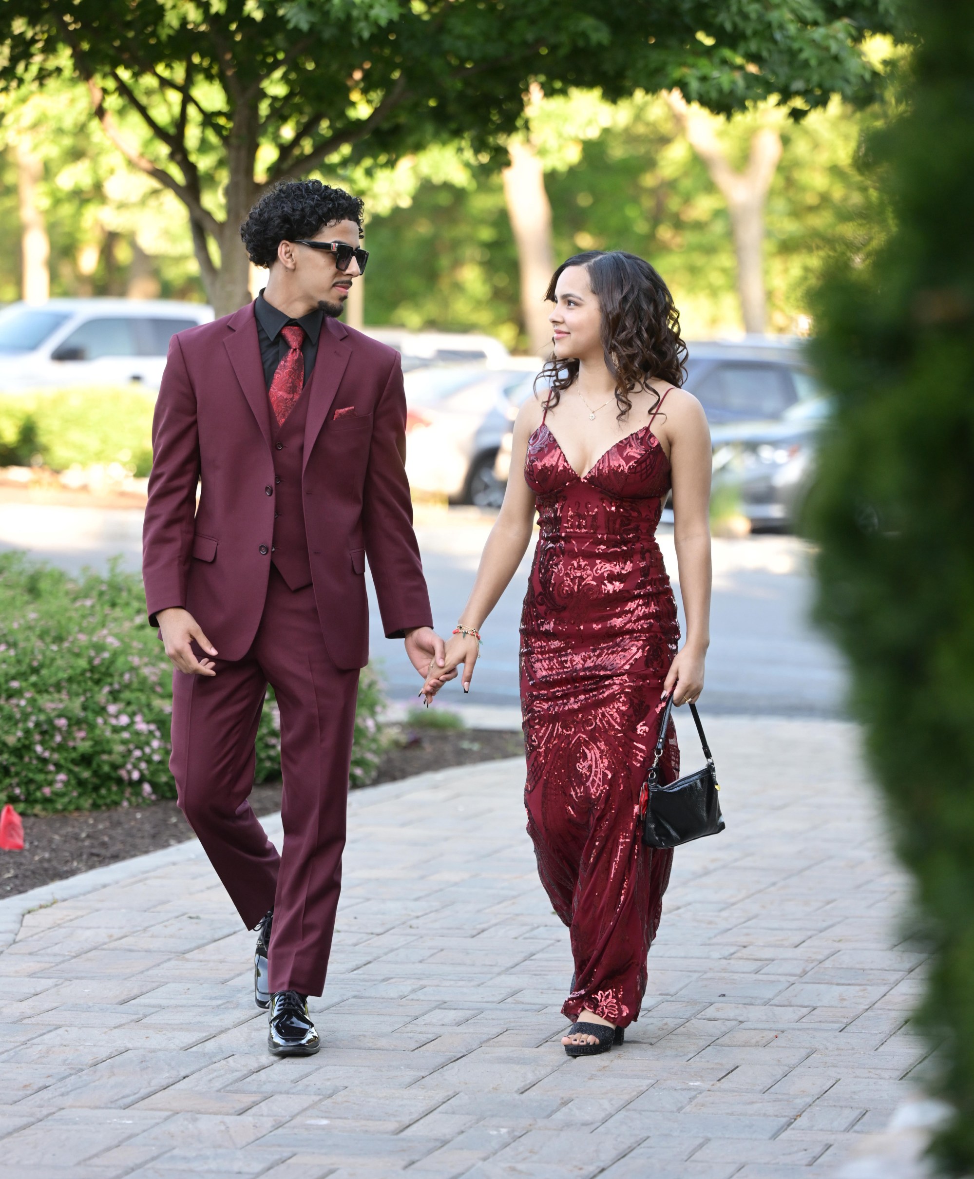 Executive Education Academy Charter School held its 2026 prom Friday, May 29, at The Club at Twin Lakes in North Whitehall Township. Students and their guests arrive to the big night. (Monica Cabrera/The Morning Call)