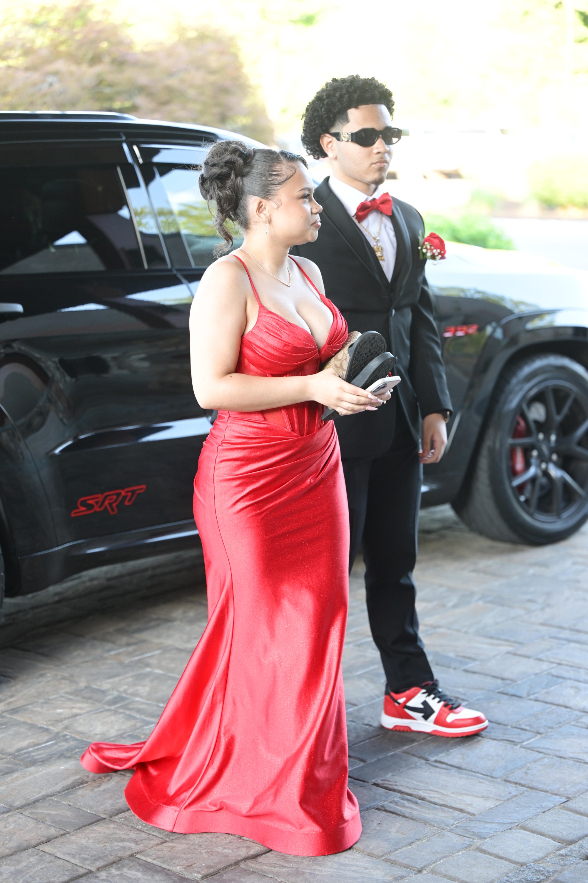 Executive Education Academy Charter School held its 2026 prom Friday, May 29, at The Club at Twin Lakes in North Whitehall Township. Students and their guests arrive to the big night. (Monica Cabrera/The Morning Call)
