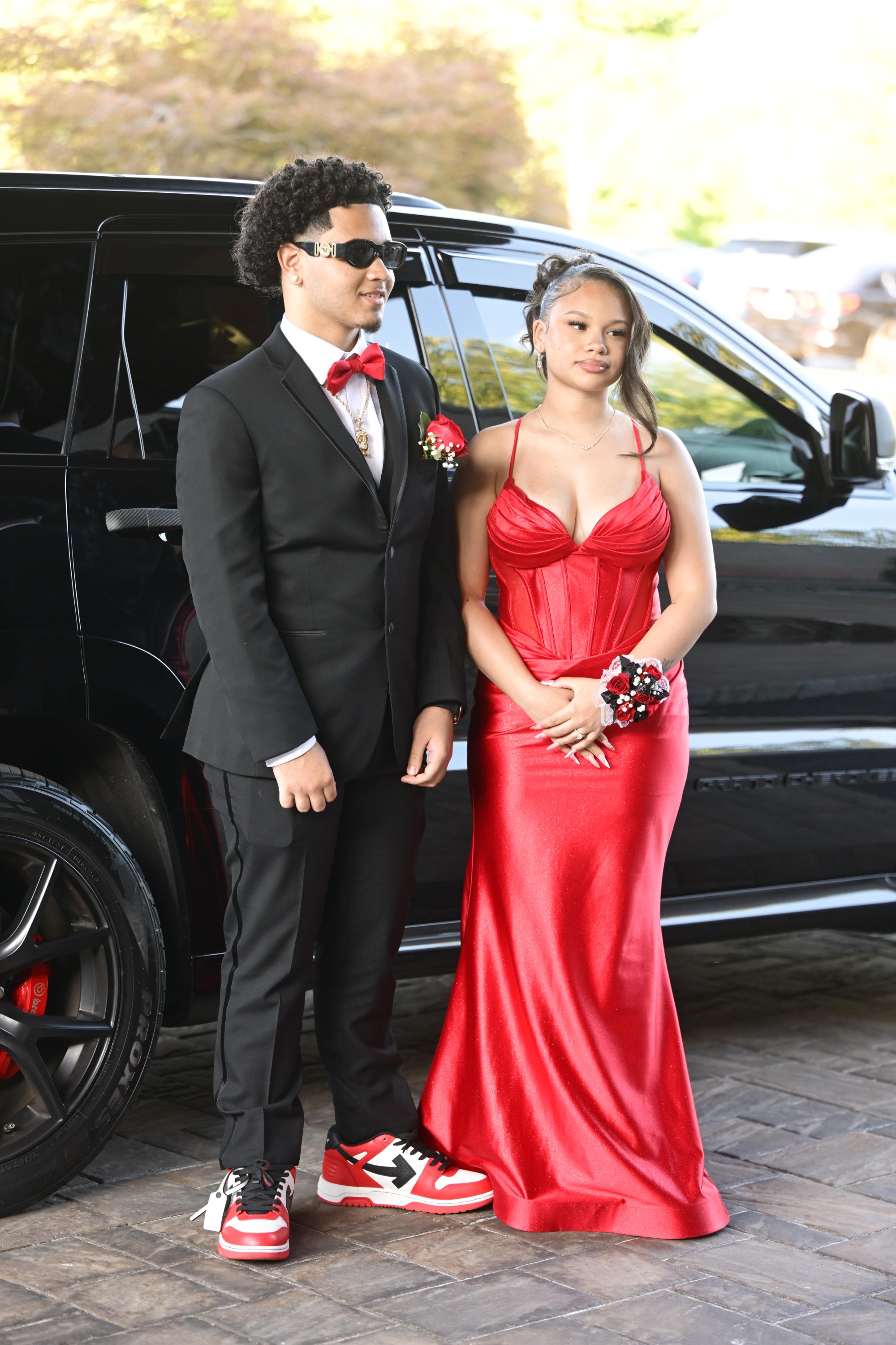 Executive Education Academy Charter School held its 2026 prom Friday, May 29, at The Club at Twin Lakes in North Whitehall Township. Students and their guests arrive to the big night. (Monica Cabrera/The Morning Call)