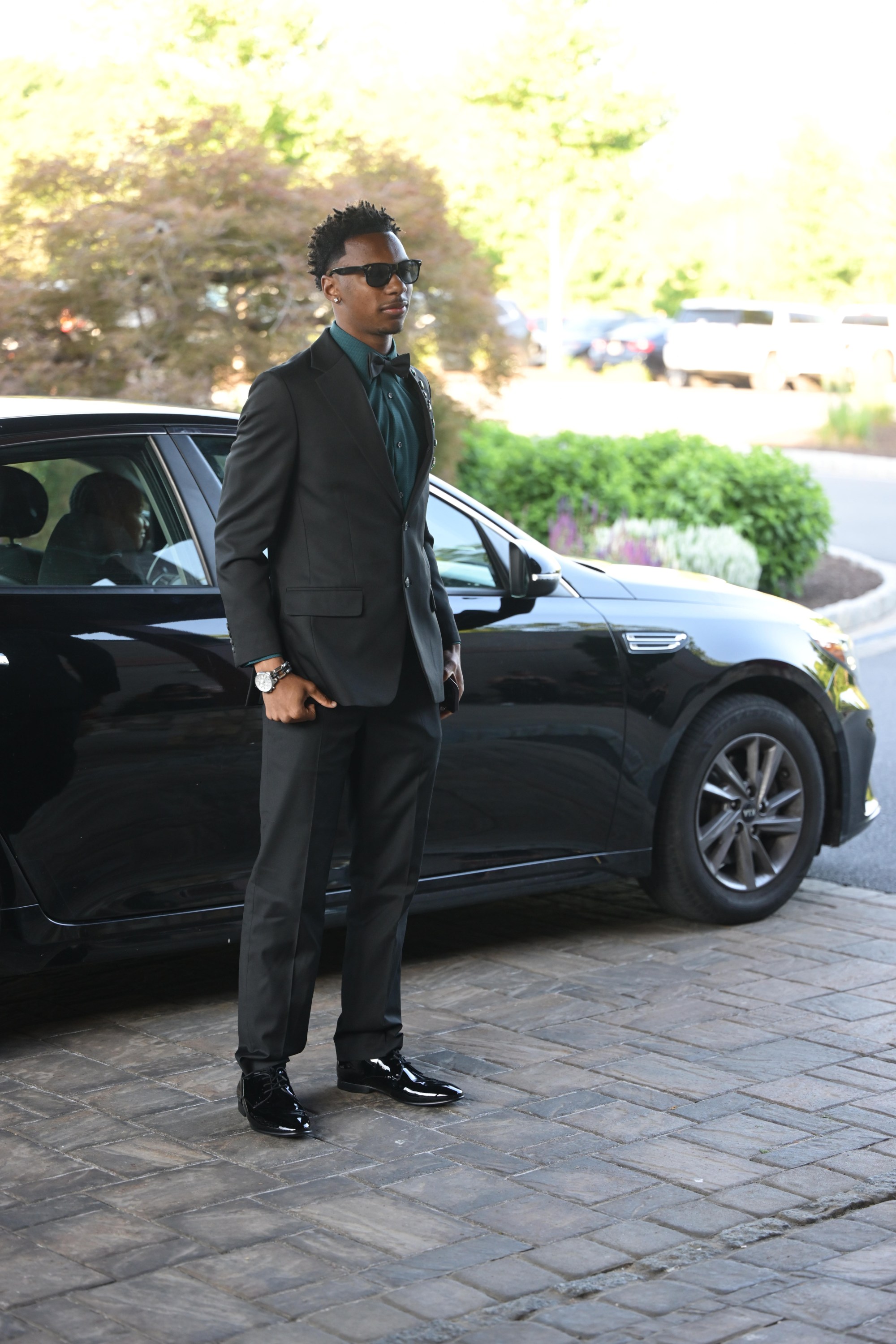 Executive Education Academy Charter School held its 2026 prom Friday, May 29, at The Club at Twin Lakes in North Whitehall Township. Students and their guests arrive to the big night. (Monica Cabrera/The Morning Call)