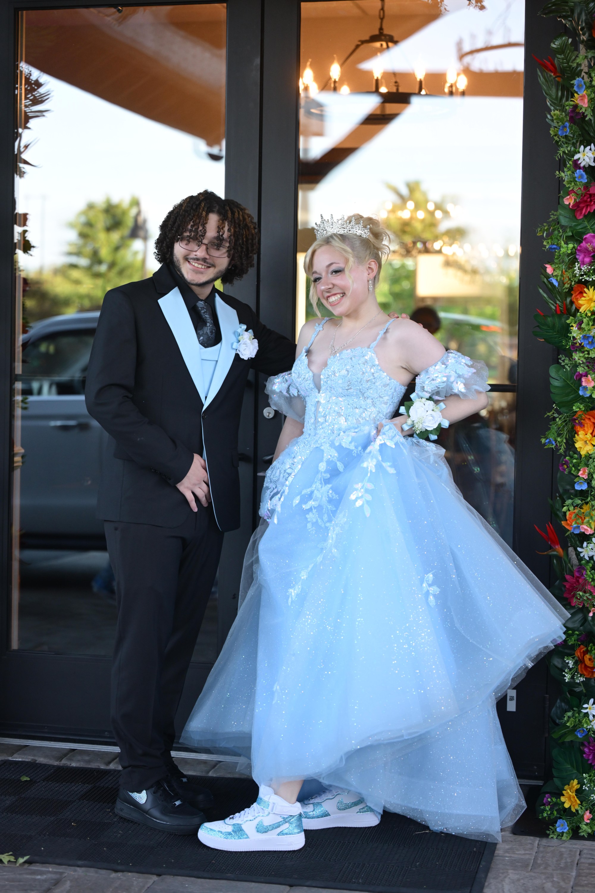 Executive Education Academy Charter School held its 2026 prom Friday, May 29, at The Club at Twin Lakes in North Whitehall Township. Students and their guests arrive to the big night. (Monica Cabrera/The Morning Call)