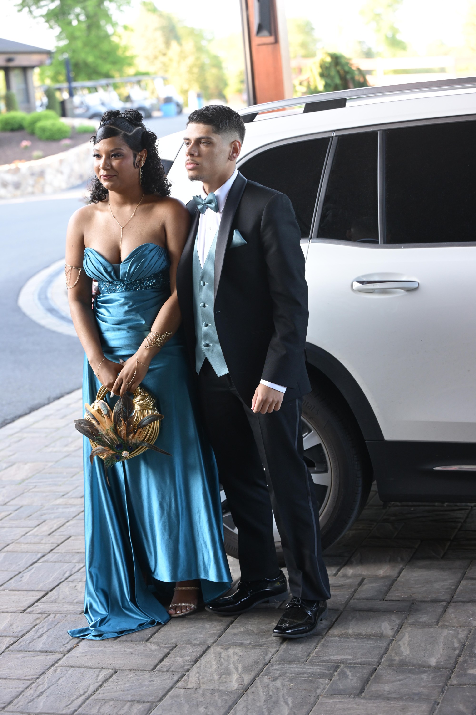 Executive Education Academy Charter School held its 2026 prom Friday, May 29, at The Club at Twin Lakes in North Whitehall Township. Students and their guests arrive to the big night. (Monica Cabrera/The Morning Call)