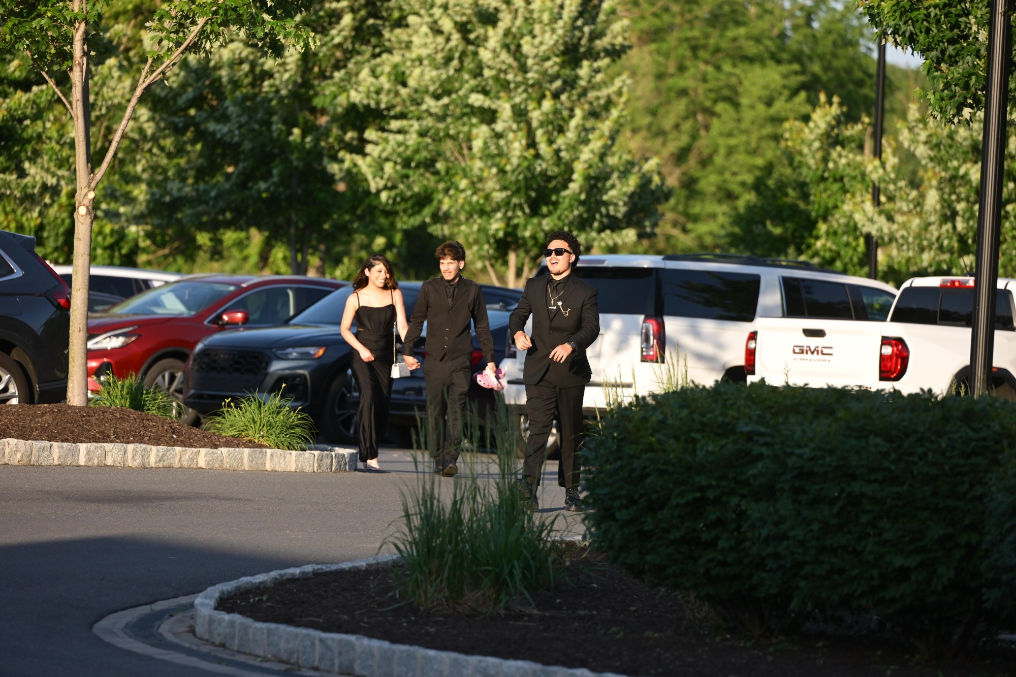 Executive Education Academy Charter School held its 2026 prom Friday, May 29, at The Club at Twin Lakes in North Whitehall Township. Students and their guests arrive to the big night. (Monica Cabrera/The Morning Call)