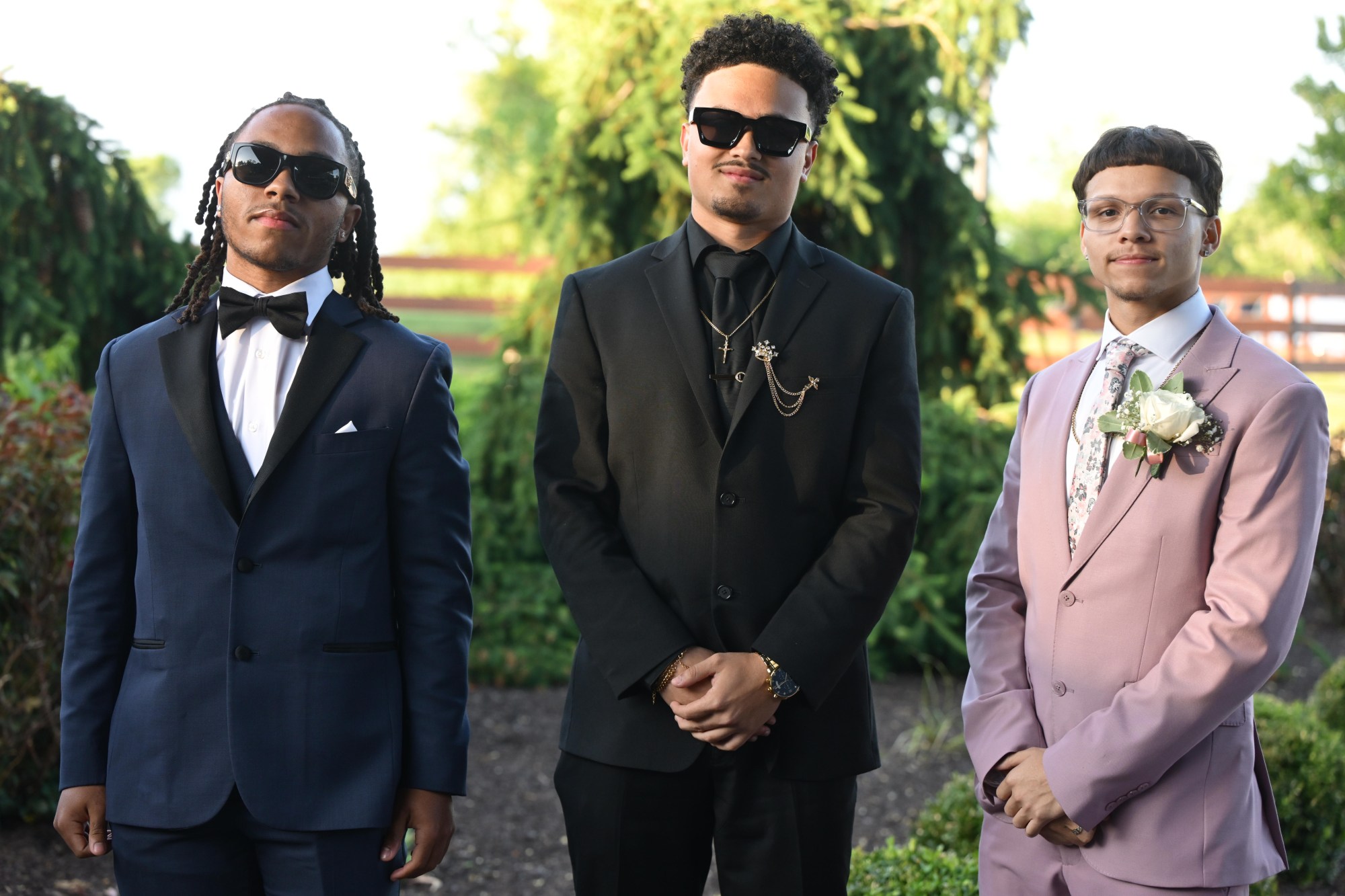 Executive Education Academy Charter School held its 2026 prom Friday, May 29, at The Club at Twin Lakes in North Whitehall Township. Students and their guests arrive to the big night. (Monica Cabrera/The Morning Call)