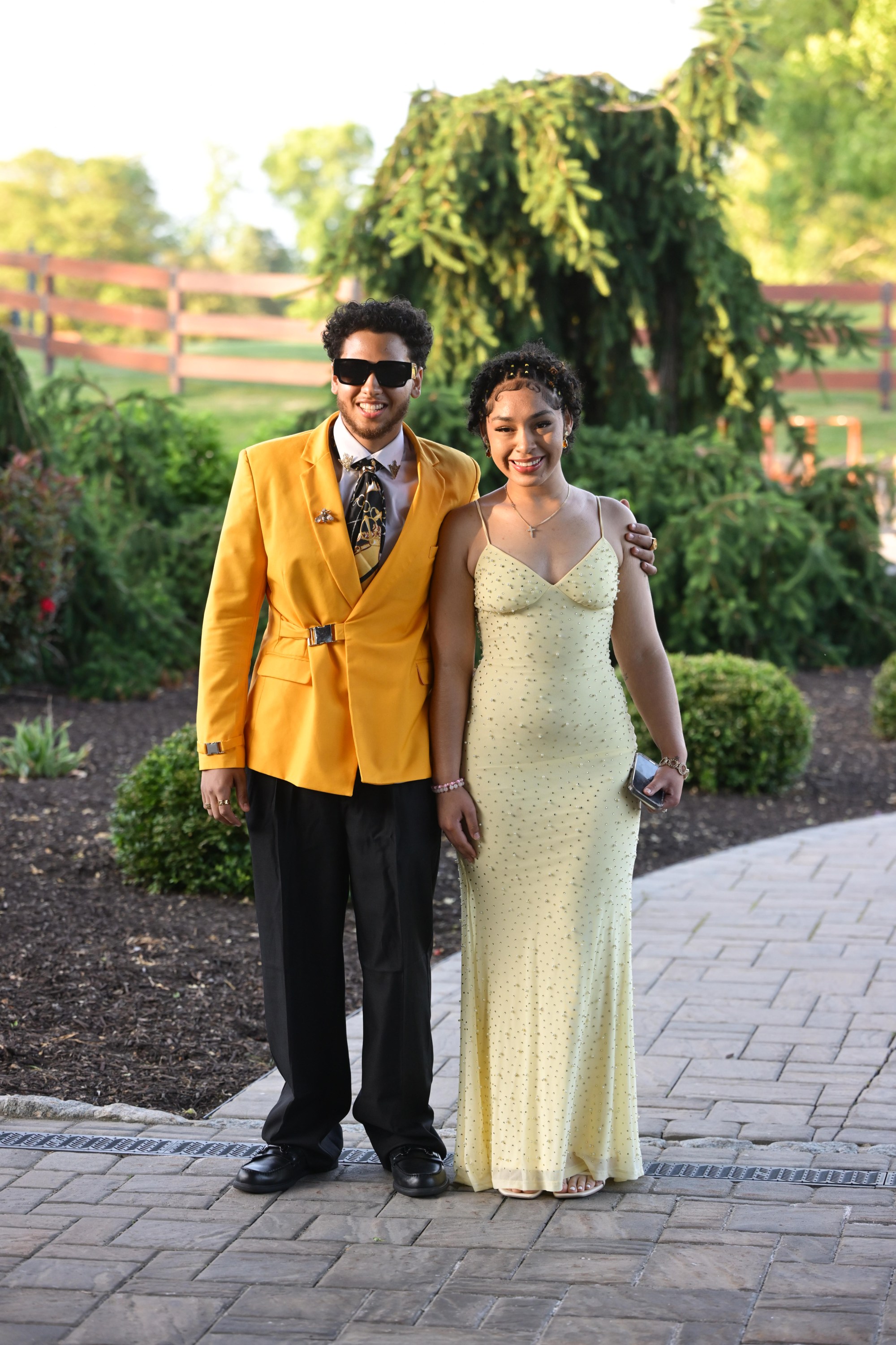 Executive Education Academy Charter School held its 2026 prom Friday, May 29, at The Club at Twin Lakes in North Whitehall Township. Students and their guests arrive to the big night. (Monica Cabrera/The Morning Call)