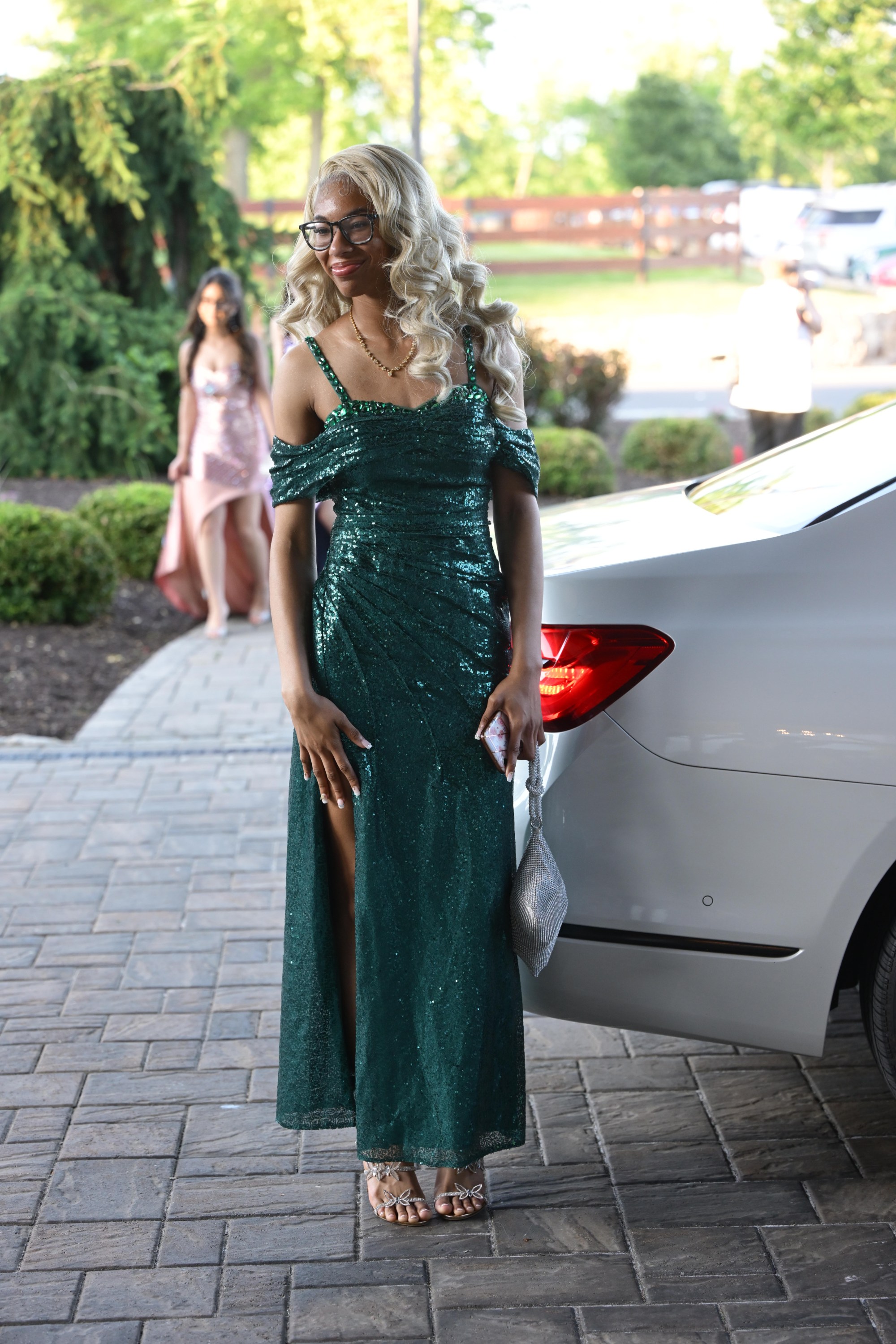 Executive Education Academy Charter School held its 2026 prom Friday, May 29, at The Club at Twin Lakes in North Whitehall Township. Students and their guests arrive to the big night. (Monica Cabrera/The Morning Call)