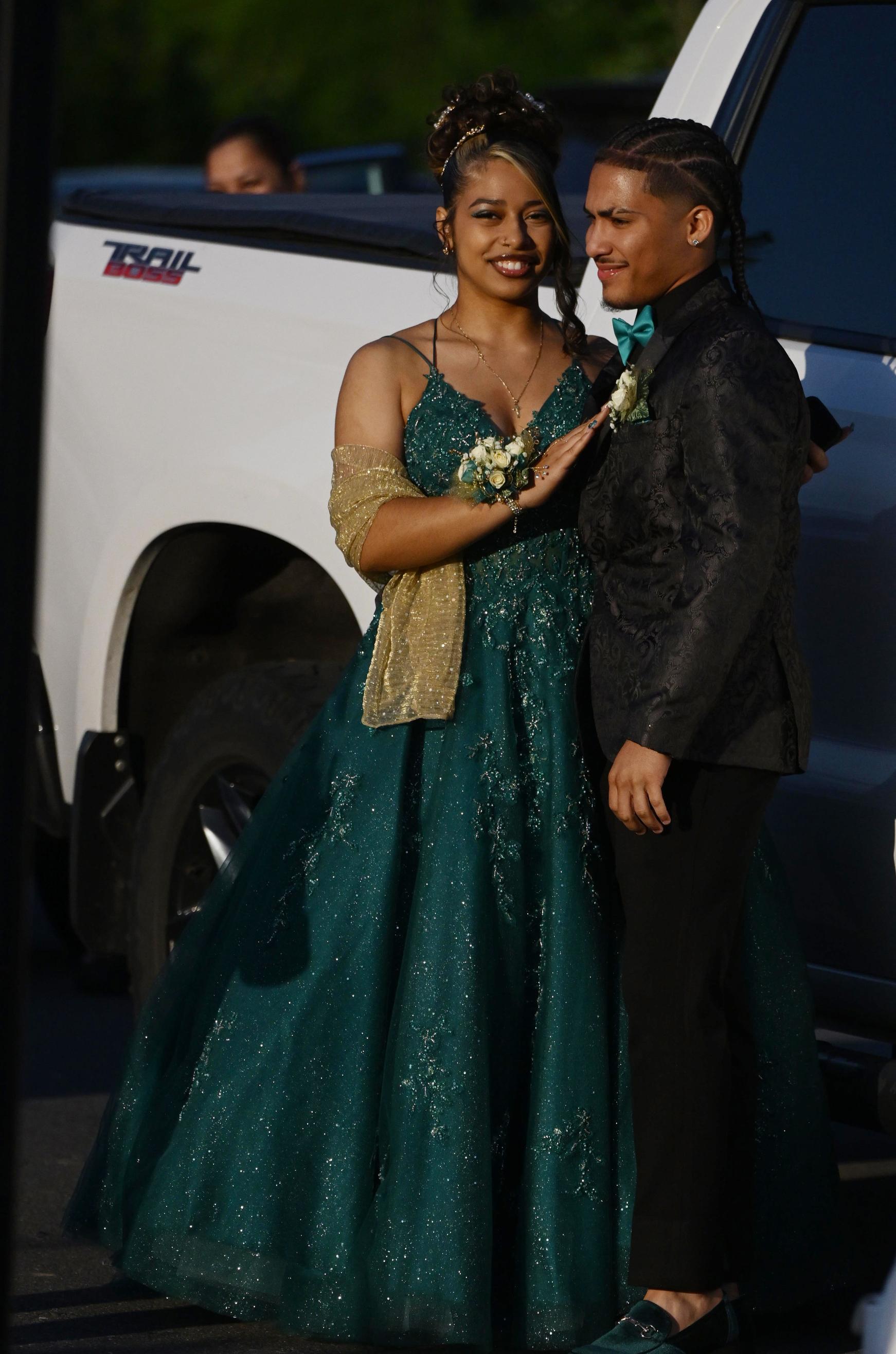 Executive Education Academy Charter School held its 2026 prom Friday, May 29, at The Club at Twin Lakes in North Whitehall Township. Students and their guests arrive to the big night. (Monica Cabrera/The Morning Call)