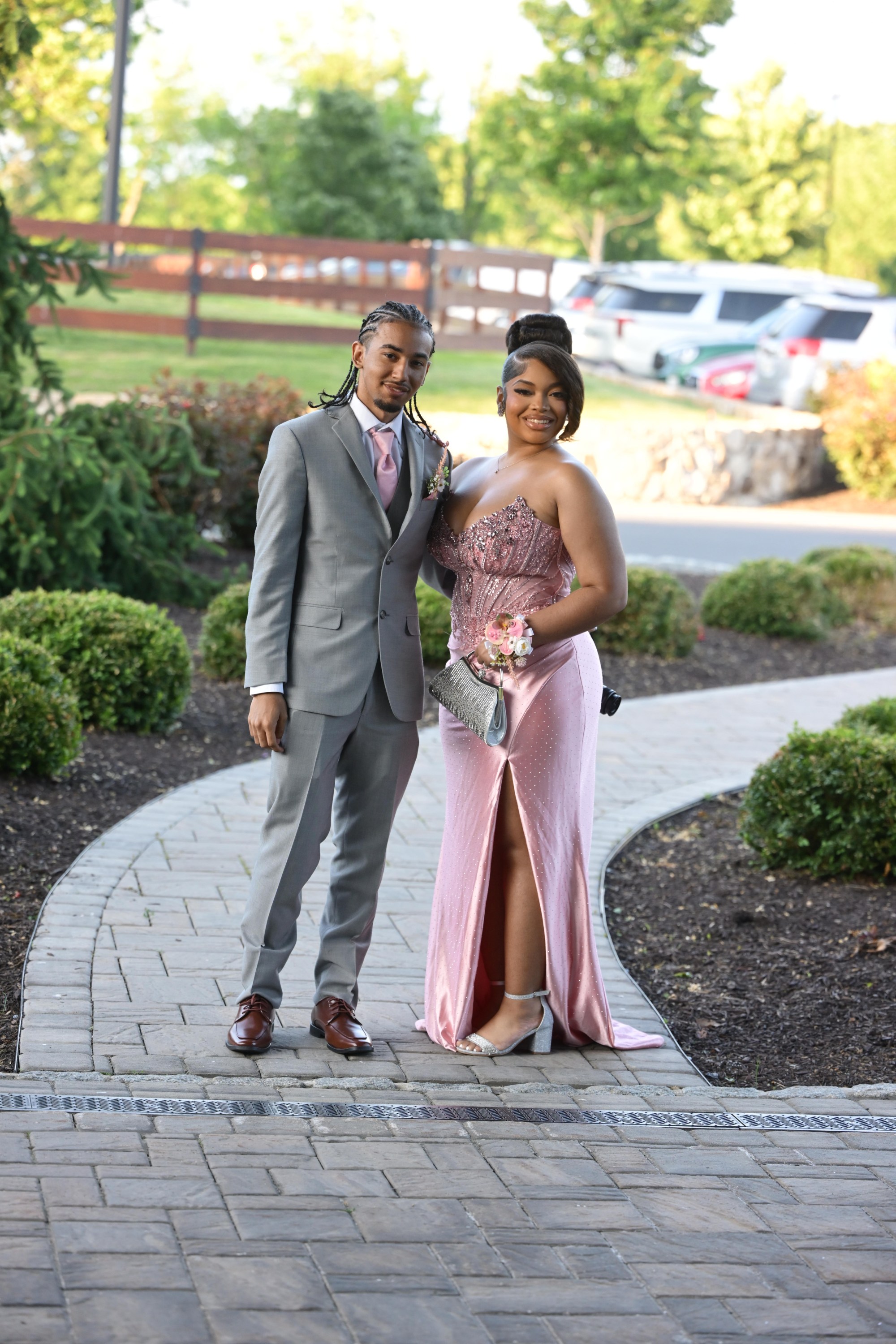 Executive Education Academy Charter School held its 2026 prom Friday, May 29, at The Club at Twin Lakes in North Whitehall Township. Students and their guests arrive to the big night. (Monica Cabrera/The Morning Call)