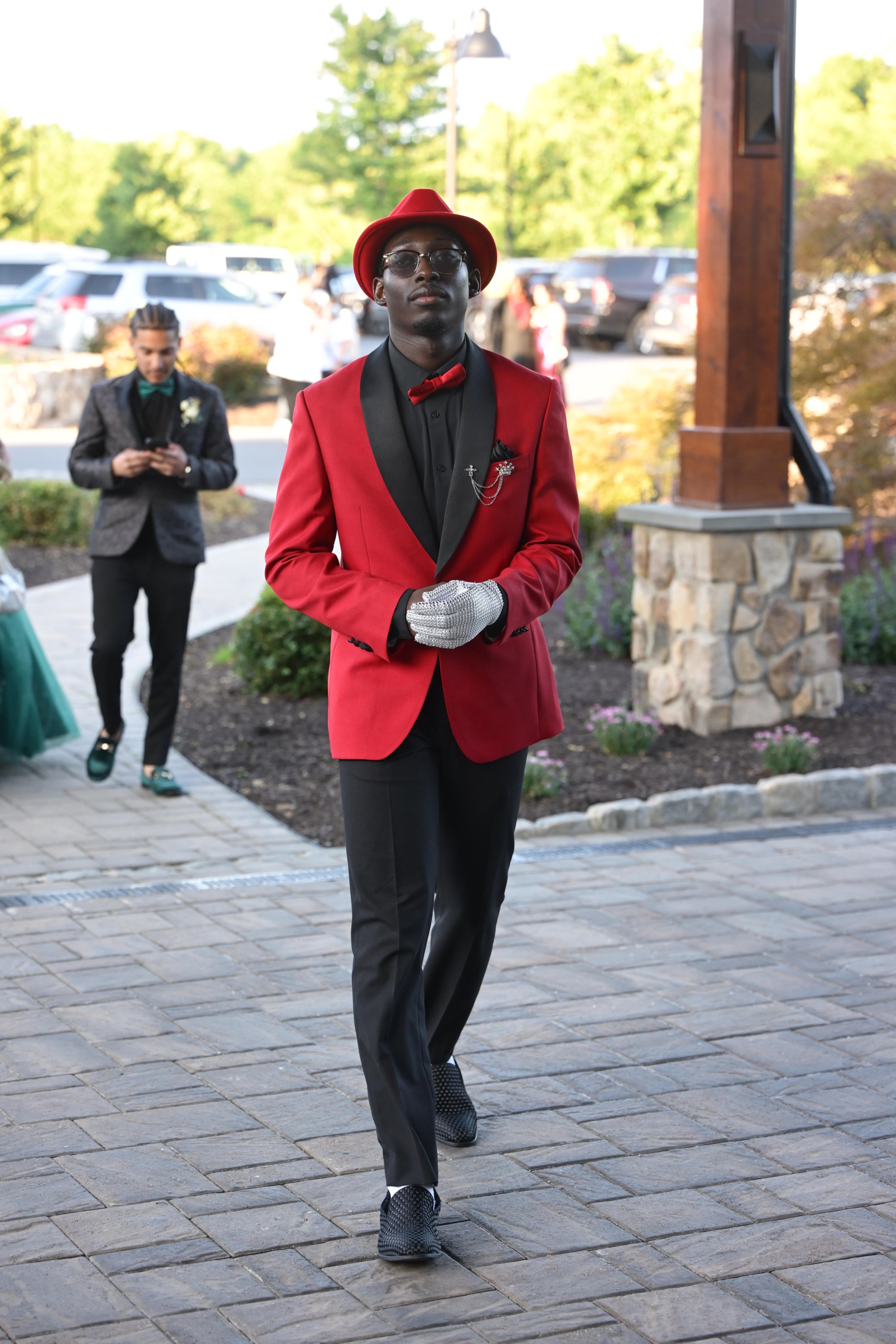 Executive Education Academy Charter School held its 2026 prom Friday, May 29, at The Club at Twin Lakes in North Whitehall Township. Students and their guests arrive to the big night. (Monica Cabrera/The Morning Call)