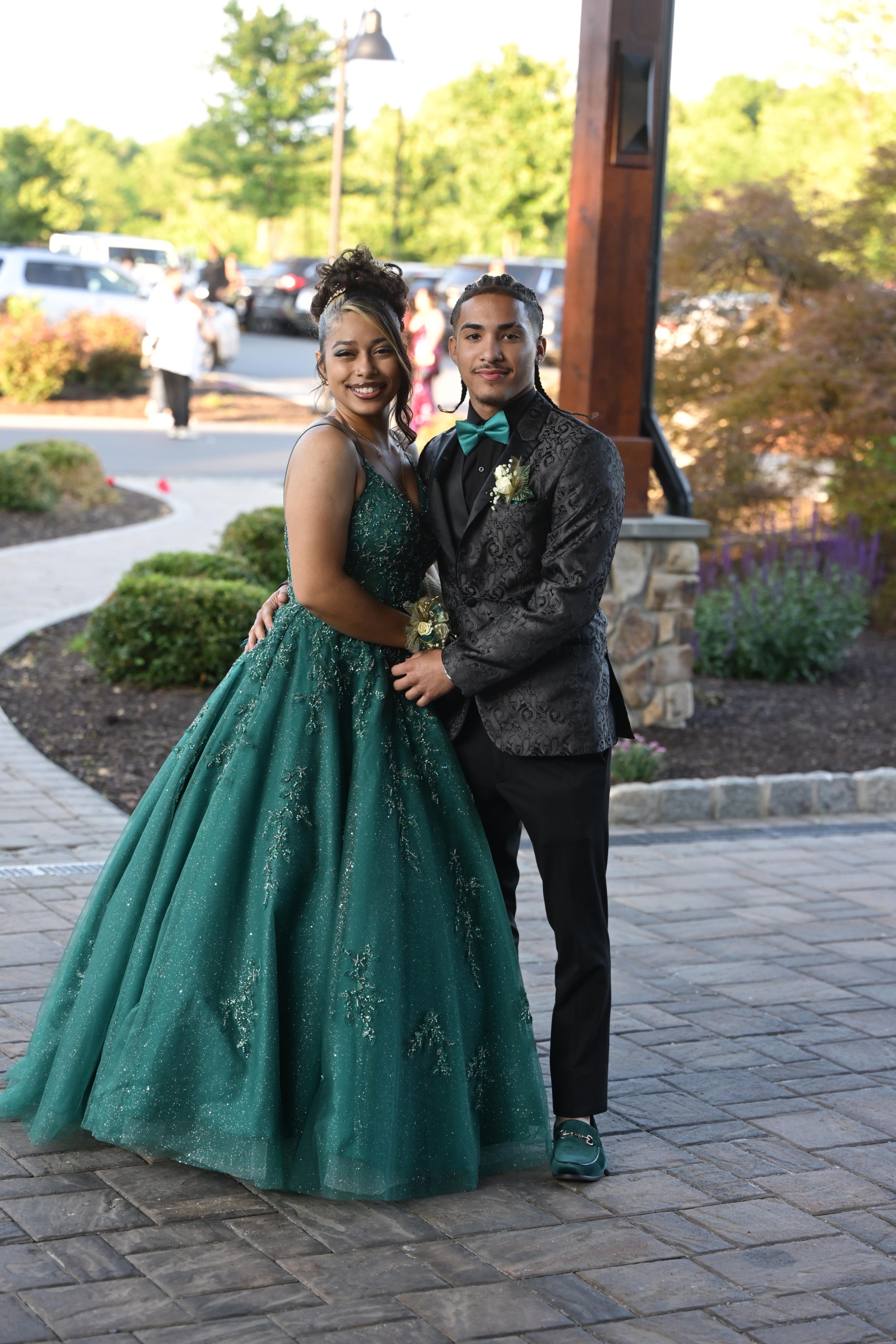 Executive Education Academy Charter School held its 2026 prom Friday, May 29, at The Club at Twin Lakes in North Whitehall Township. Students and their guests arrive to the big night. (Monica Cabrera/The Morning Call)