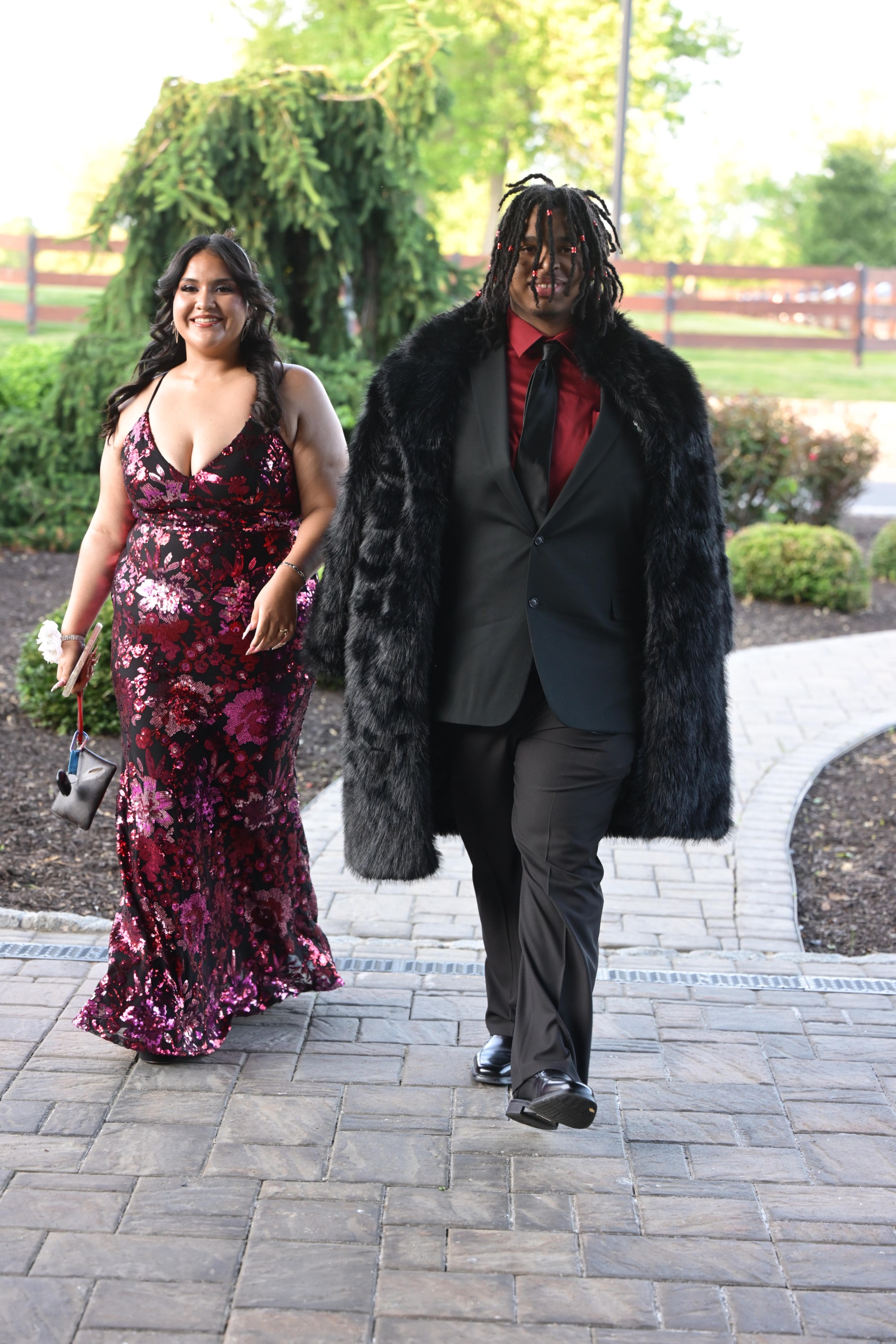 Executive Education Academy Charter School held its 2026 prom Friday, May 29, at The Club at Twin Lakes in North Whitehall Township. Students and their guests arrive to the big night. (Monica Cabrera/The Morning Call)
