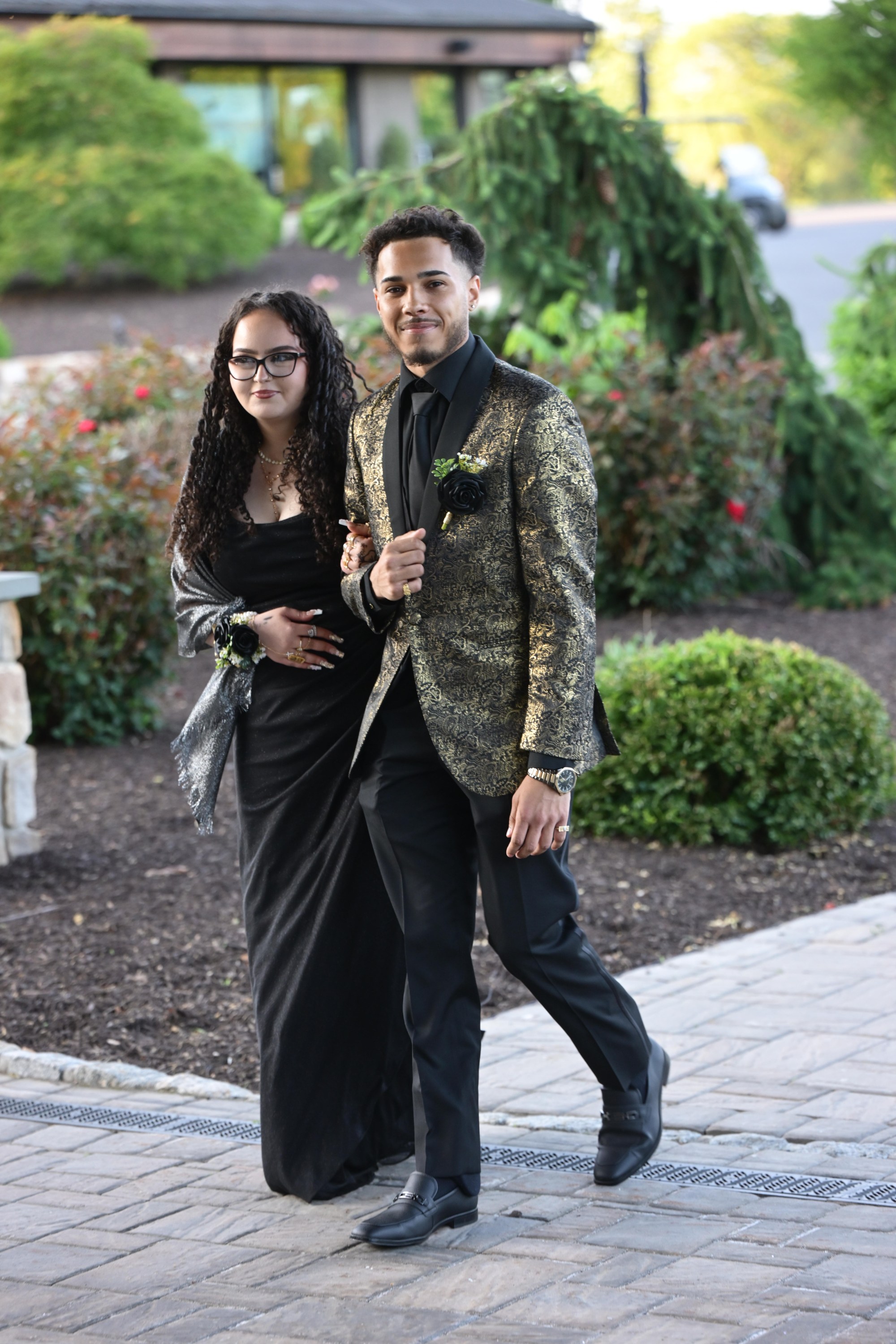 Executive Education Academy Charter School held its 2026 prom Friday, May 29, at The Club at Twin Lakes in North Whitehall Township. Students and their guests arrive to the big night. (Monica Cabrera/The Morning Call)