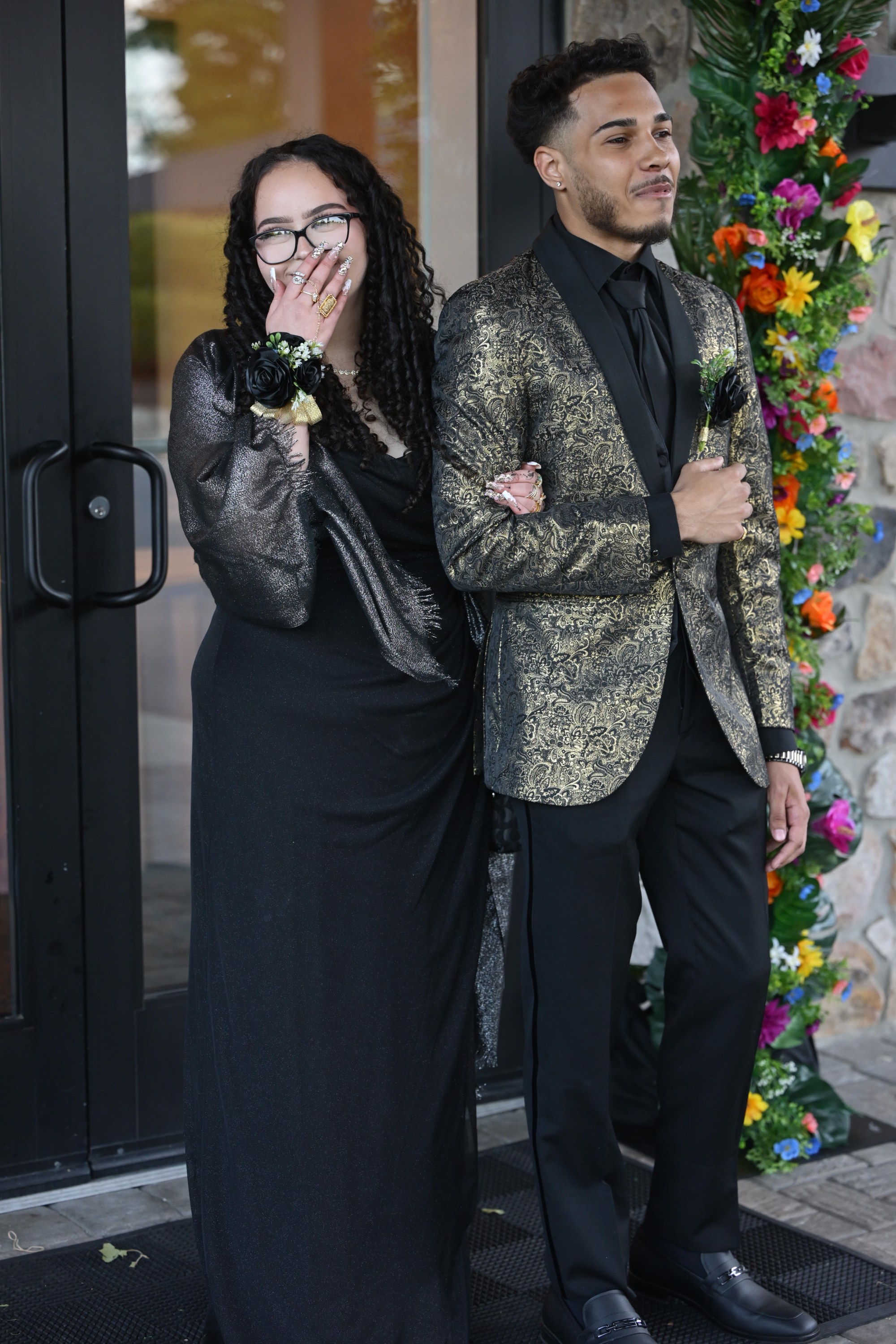 Executive Education Academy Charter School held its 2026 prom Friday, May 29, at The Club at Twin Lakes in North Whitehall Township. Students and their guests arrive to the big night. (Monica Cabrera/The Morning Call)