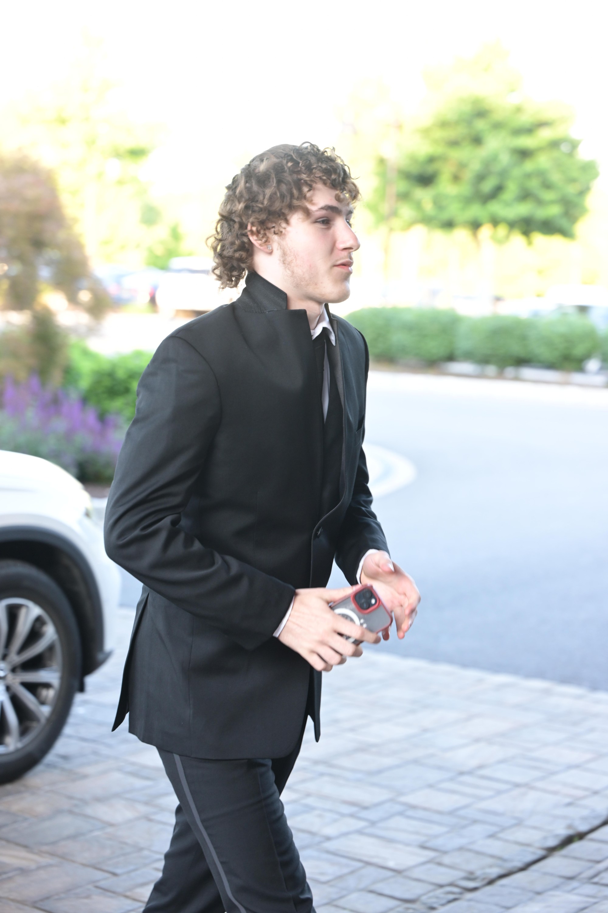 Executive Education Academy Charter School held its 2026 prom Friday, May 29, at The Club at Twin Lakes in North Whitehall Township. Students and their guests arrive to the big night. (Monica Cabrera/The Morning Call)