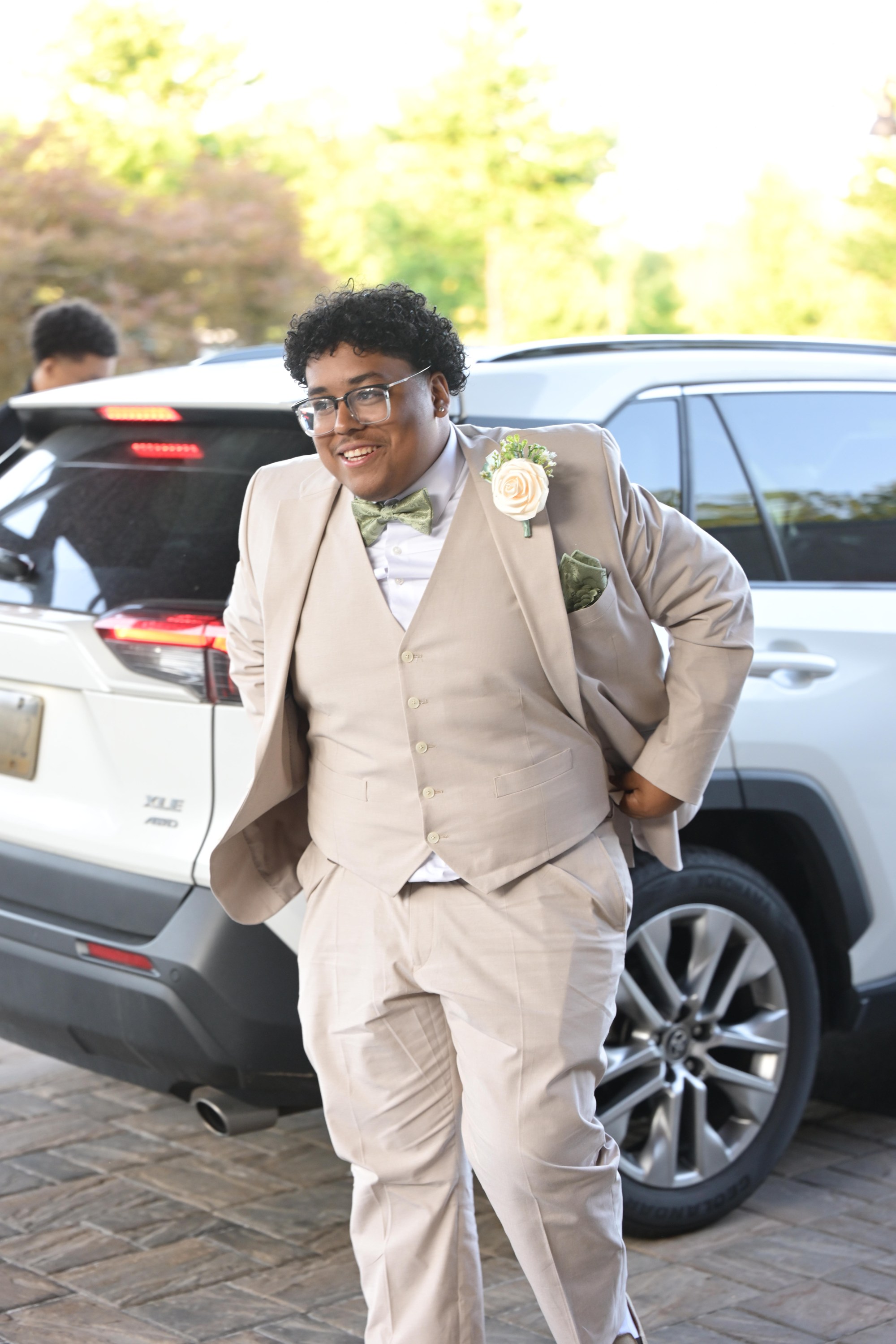 Executive Education Academy Charter School held its 2026 prom Friday, May 29, at The Club at Twin Lakes in North Whitehall Township. Students and their guests arrive to the big night. (Monica Cabrera/The Morning Call)
