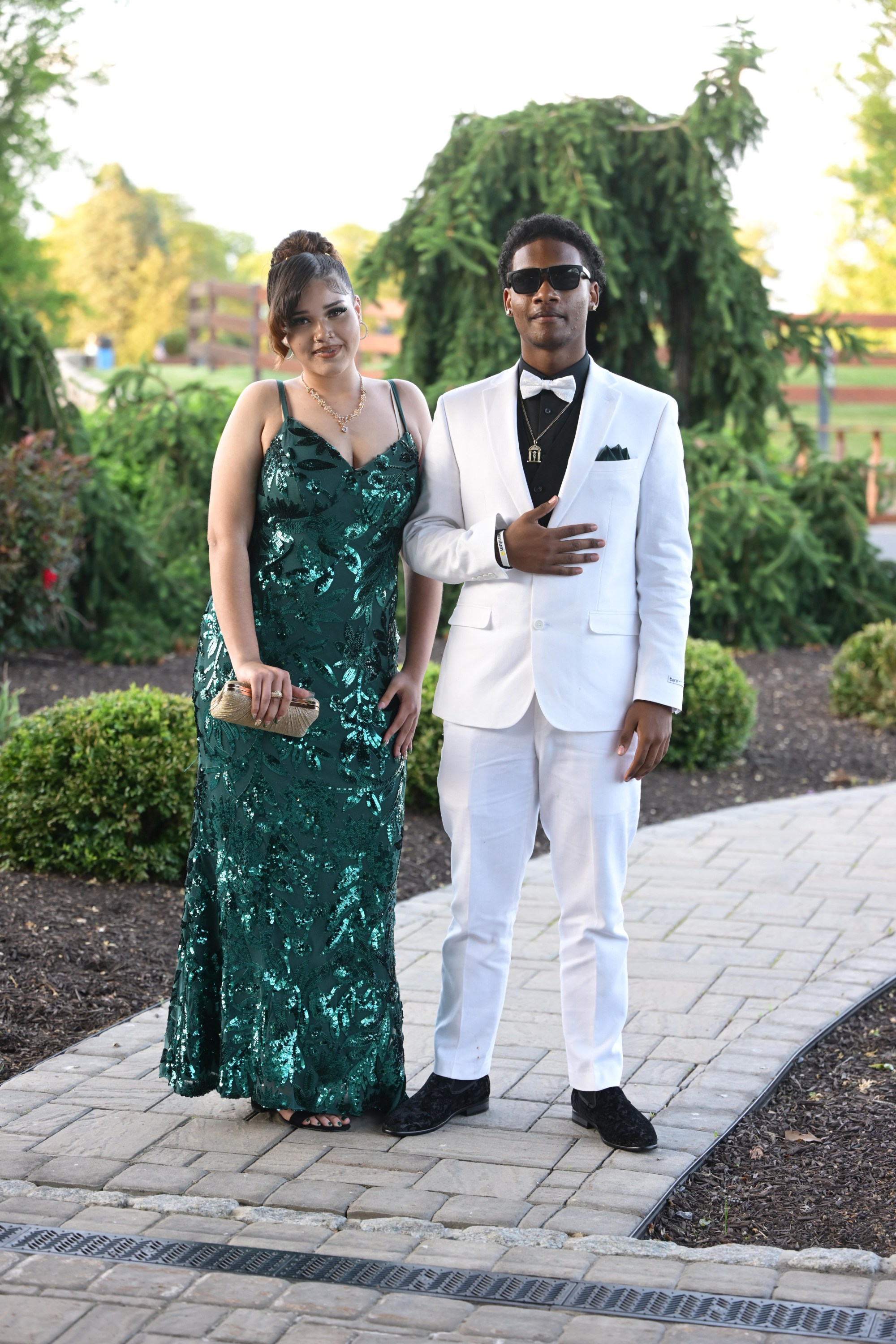 Executive Education Academy Charter School held its 2026 prom Friday, May 29, at The Club at Twin Lakes in North Whitehall Township. Students and their guests arrive to the big night. (Monica Cabrera/The Morning Call)