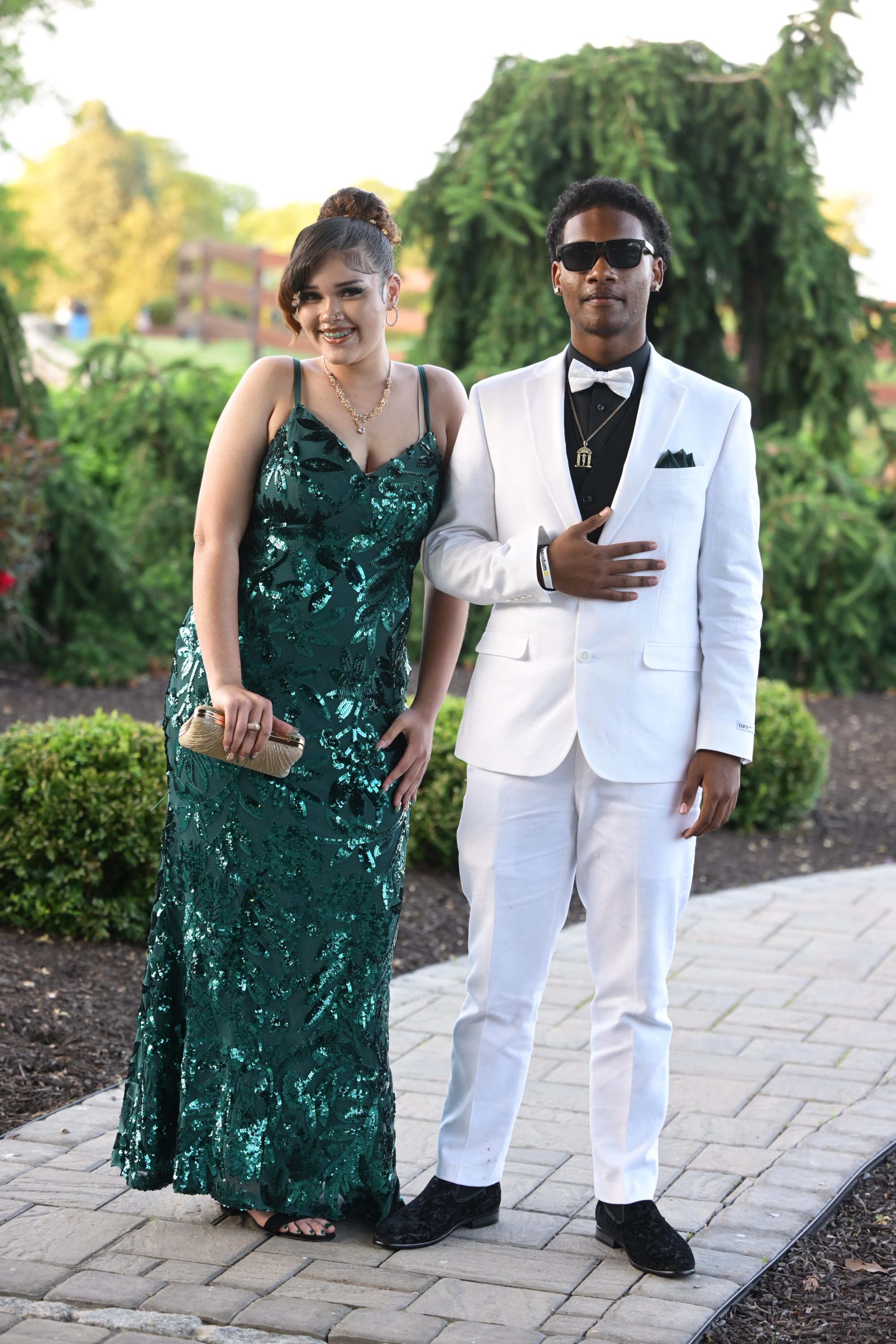Executive Education Academy Charter School held its 2026 prom Friday, May 29, at The Club at Twin Lakes in North Whitehall Township. Students and their guests arrive to the big night. (Monica Cabrera/The Morning Call)