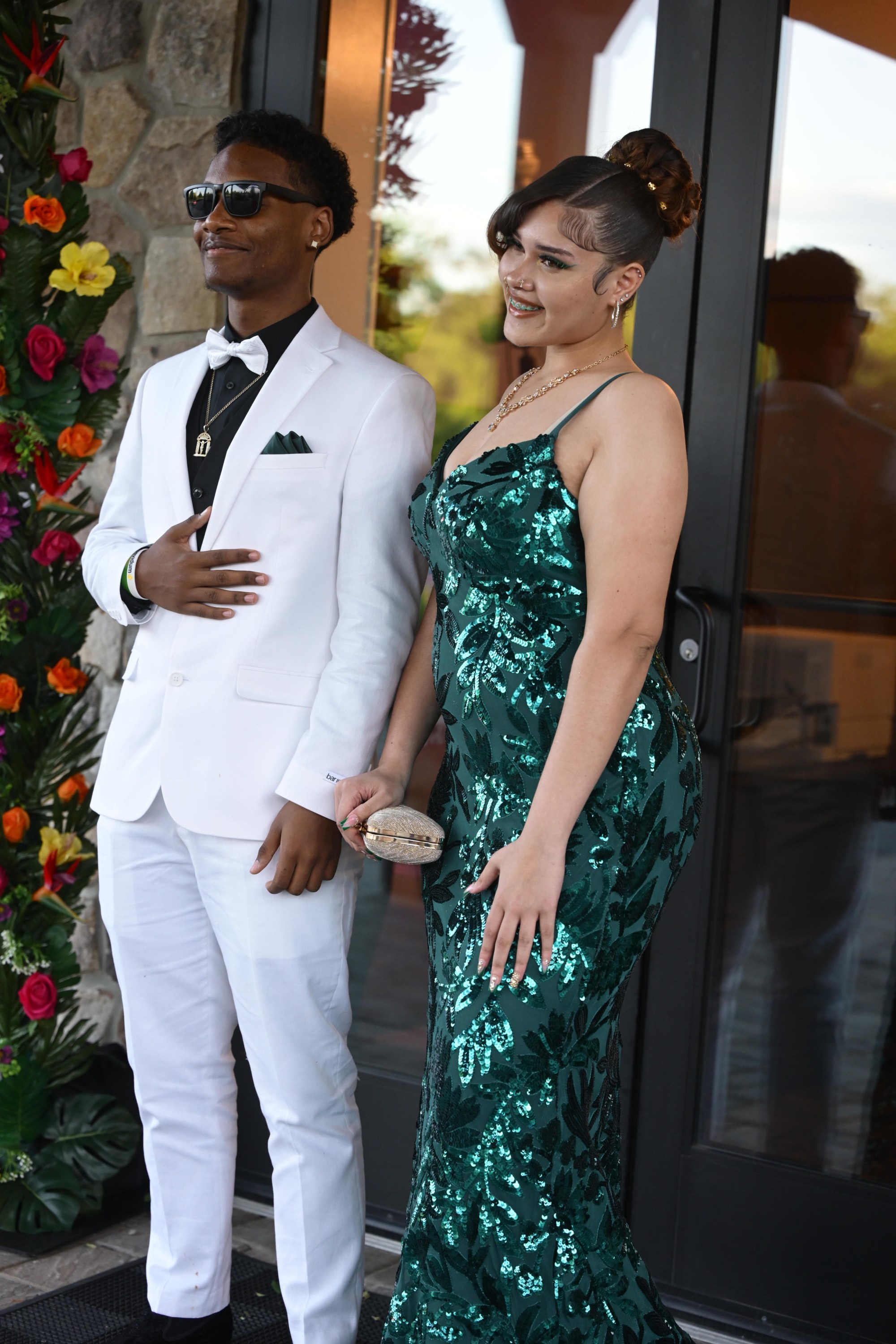 Executive Education Academy Charter School held its 2026 prom Friday, May 29, at The Club at Twin Lakes in North Whitehall Township. Students and their guests arrive to the big night. (Monica Cabrera/The Morning Call)