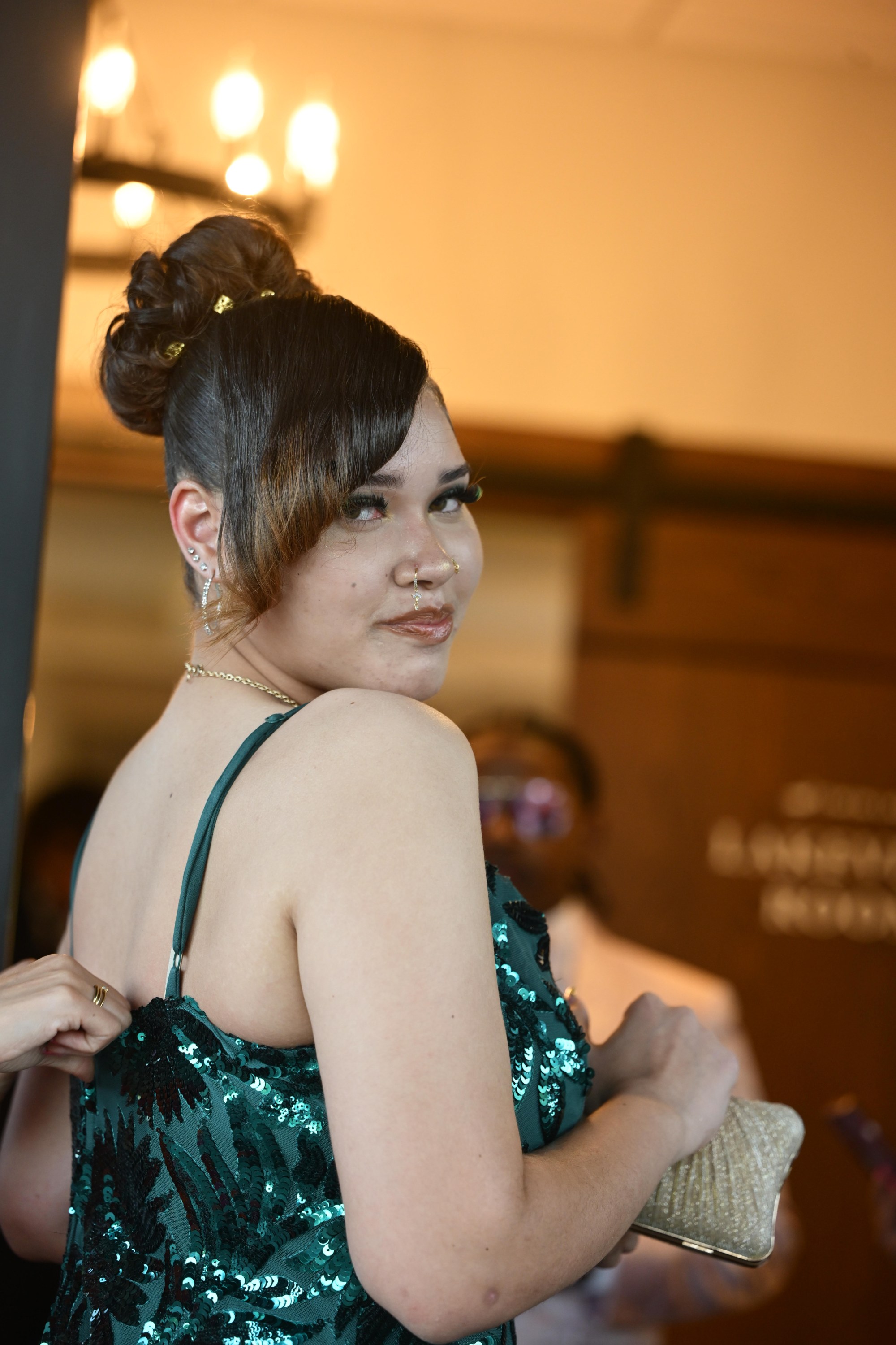 Executive Education Academy Charter School held its 2026 prom Friday, May 29, at The Club at Twin Lakes in North Whitehall Township. Students and their guests arrive to the big night. (Monica Cabrera/The Morning Call)
