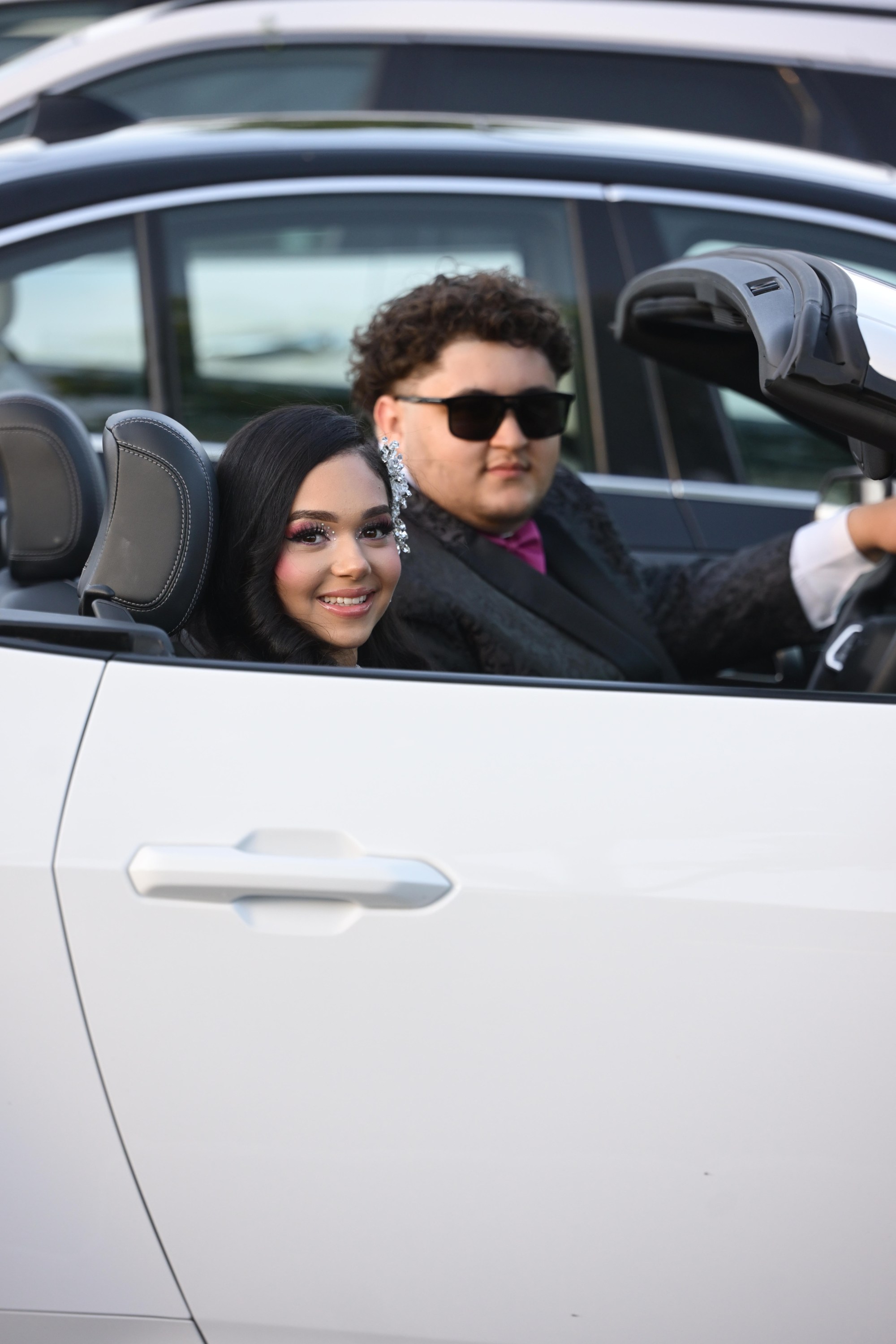 Executive Education Academy Charter School held its 2026 prom Friday, May 29, at The Club at Twin Lakes in North Whitehall Township. Students and their guests arrive to the big night. (Monica Cabrera/The Morning Call)